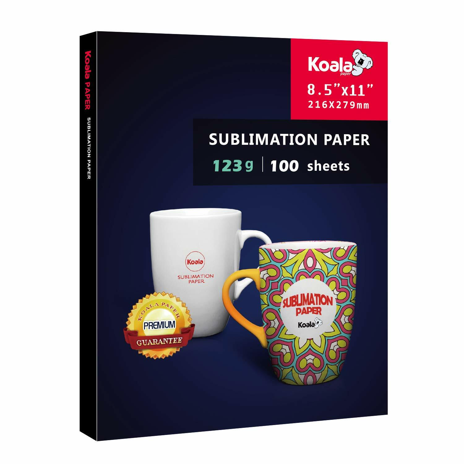 Bundle Koala Sublimation Paper and Ink Starter Kit for SC F170 ET-2803 2720 2800