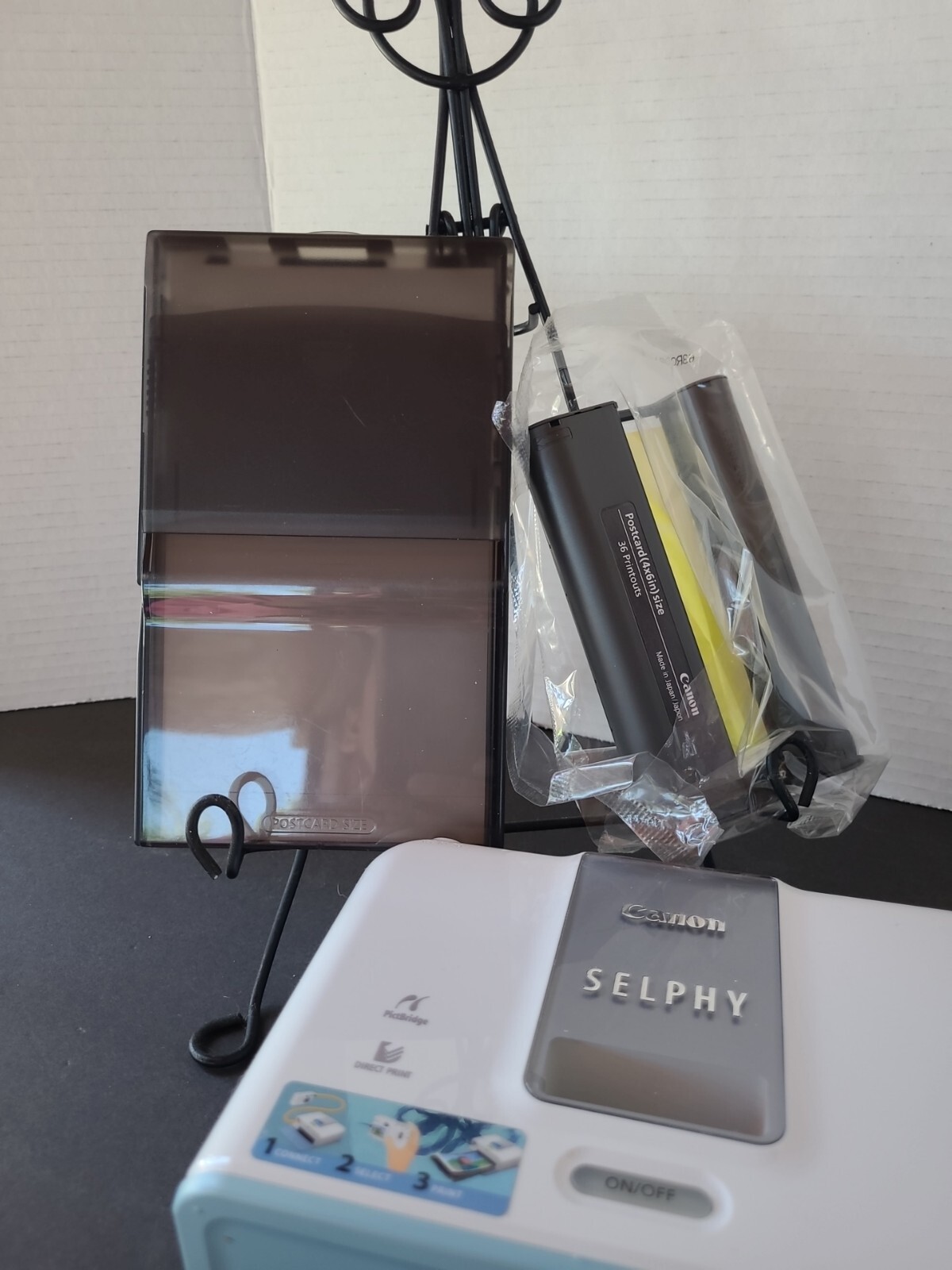CANON SELPHY COMPACT PHOTO PRINTER. Complete!