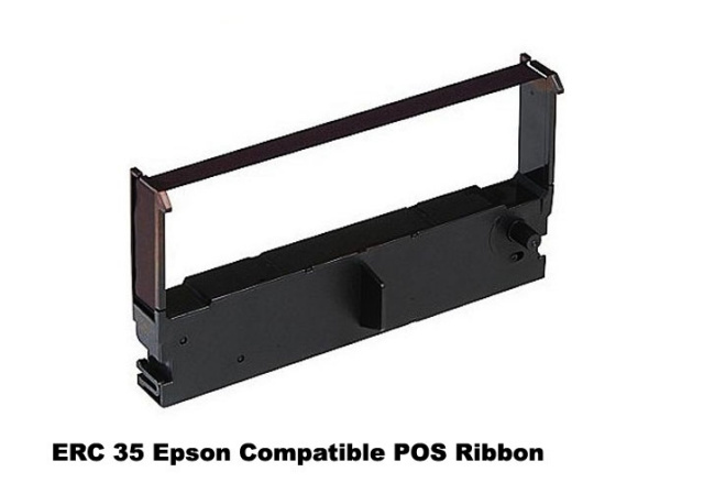 6 Pack Black POS Ribbon Cartridges for Epson ERC-35B Epson 875/ M875 ERC35