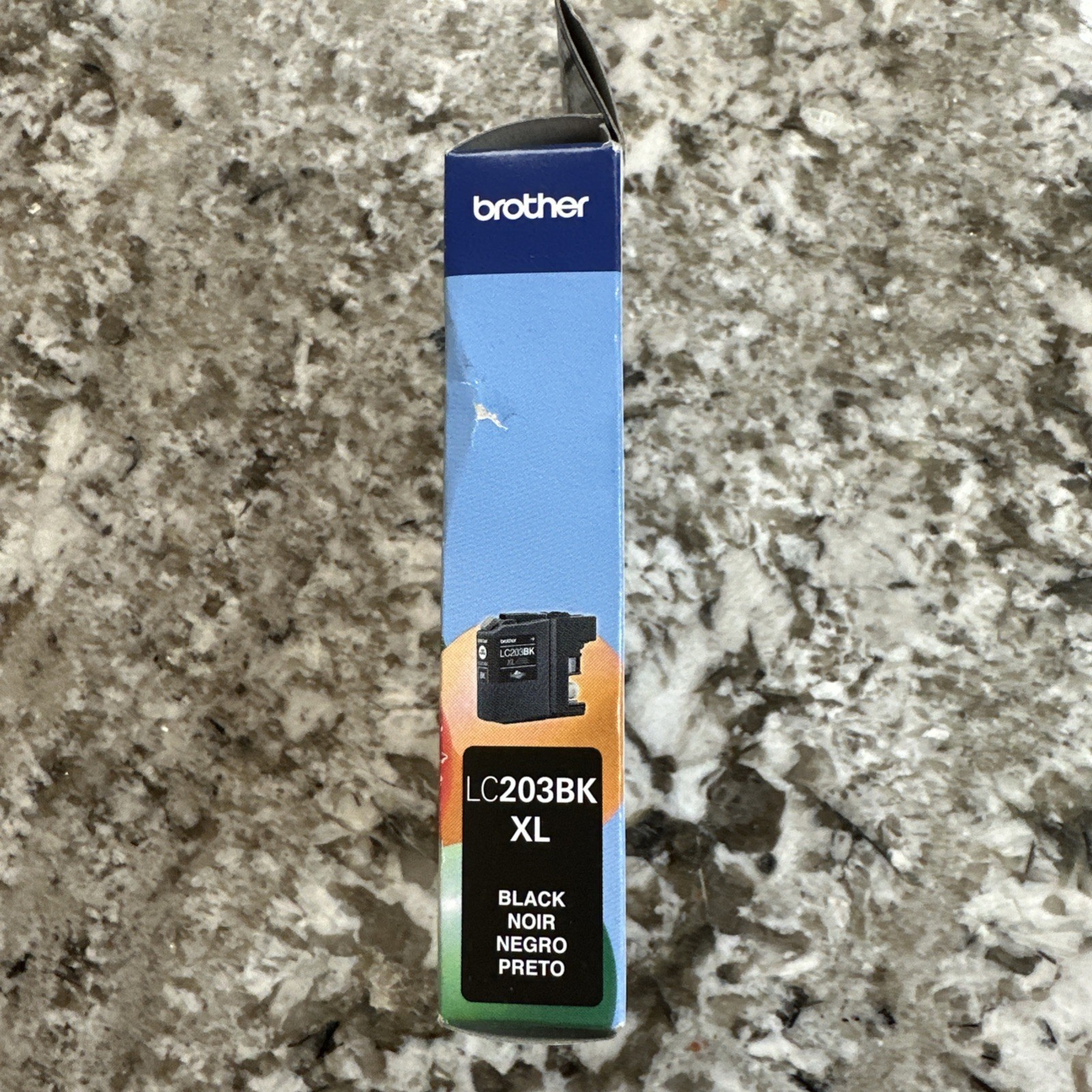 New Brother LC203 BK XL High Yield Black Ink Cartridge OEM LC203BK Genuine