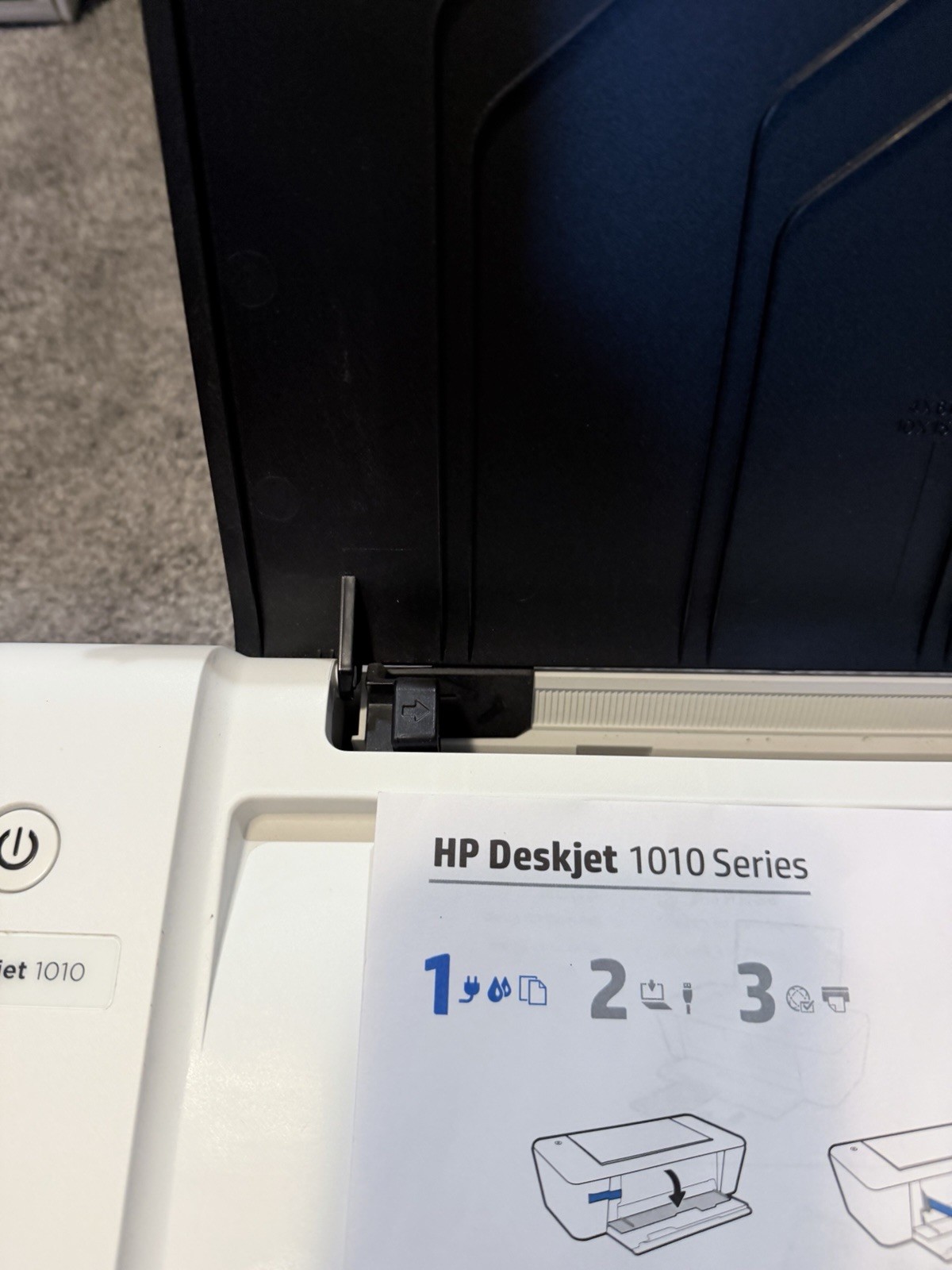 HP DeskJet 1010 Color Inkjet Standard Printer, (NO POWER CABLES), CX015A