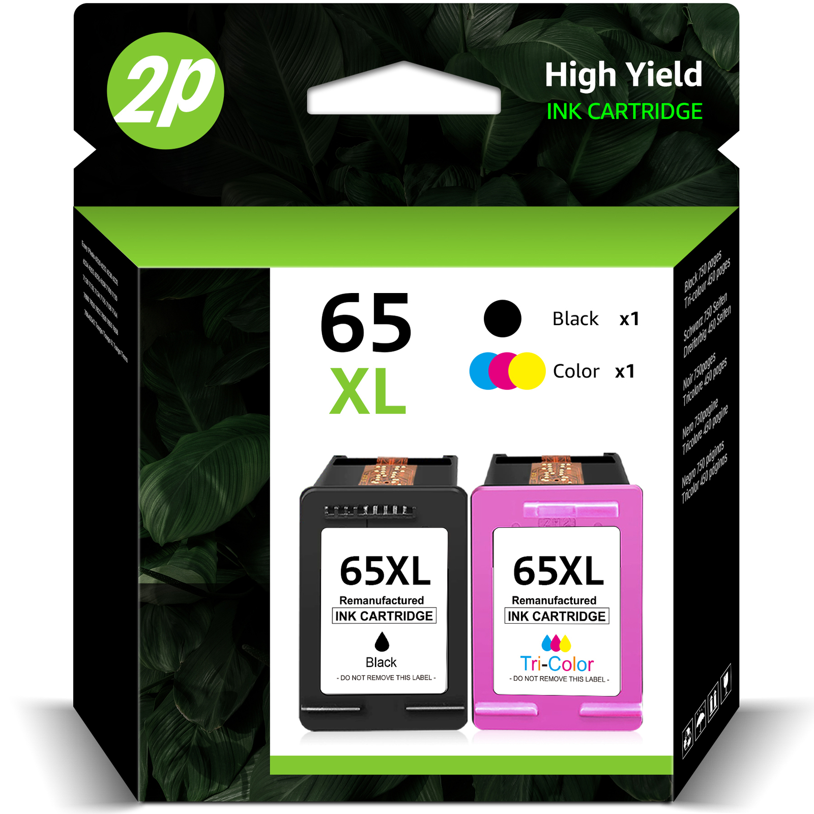 For HP 65XL 65 Ink Cartridge For ENVY 5010 5055 5052 Deskjet 2600 2652 2636 LOT