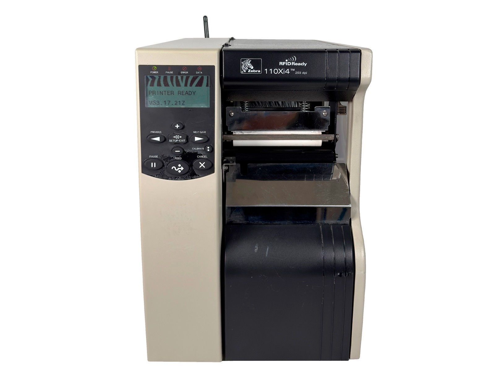 WIRELESS Zebra 110Xi4 Industrial Thermal Transfer Label Printer WiFi LAN USB