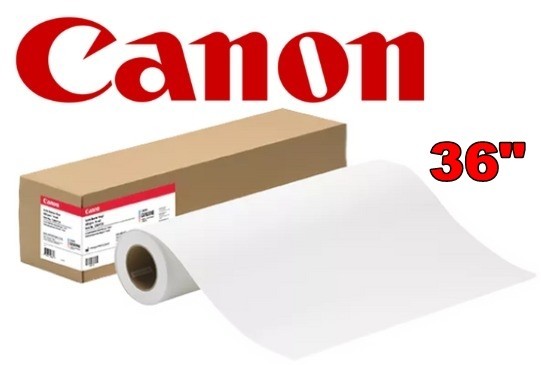 Genuine Canon SATIN 190gsm 7mil Photo Paper 36″ x 100′ Roll