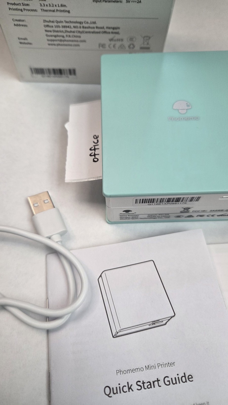 Phomemo Mini Printer M02