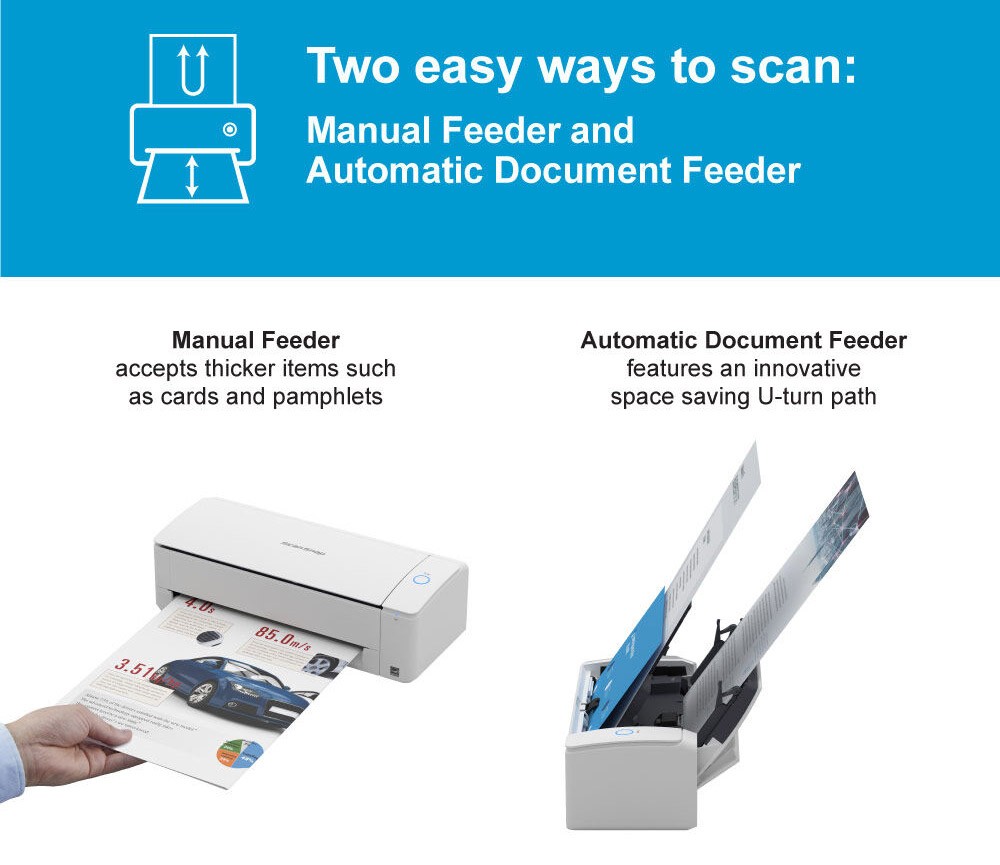 Fujitsu ScanSnap iX1300 ADF Scanner – 600 dpi Optical – Duplex Scanning – USB
