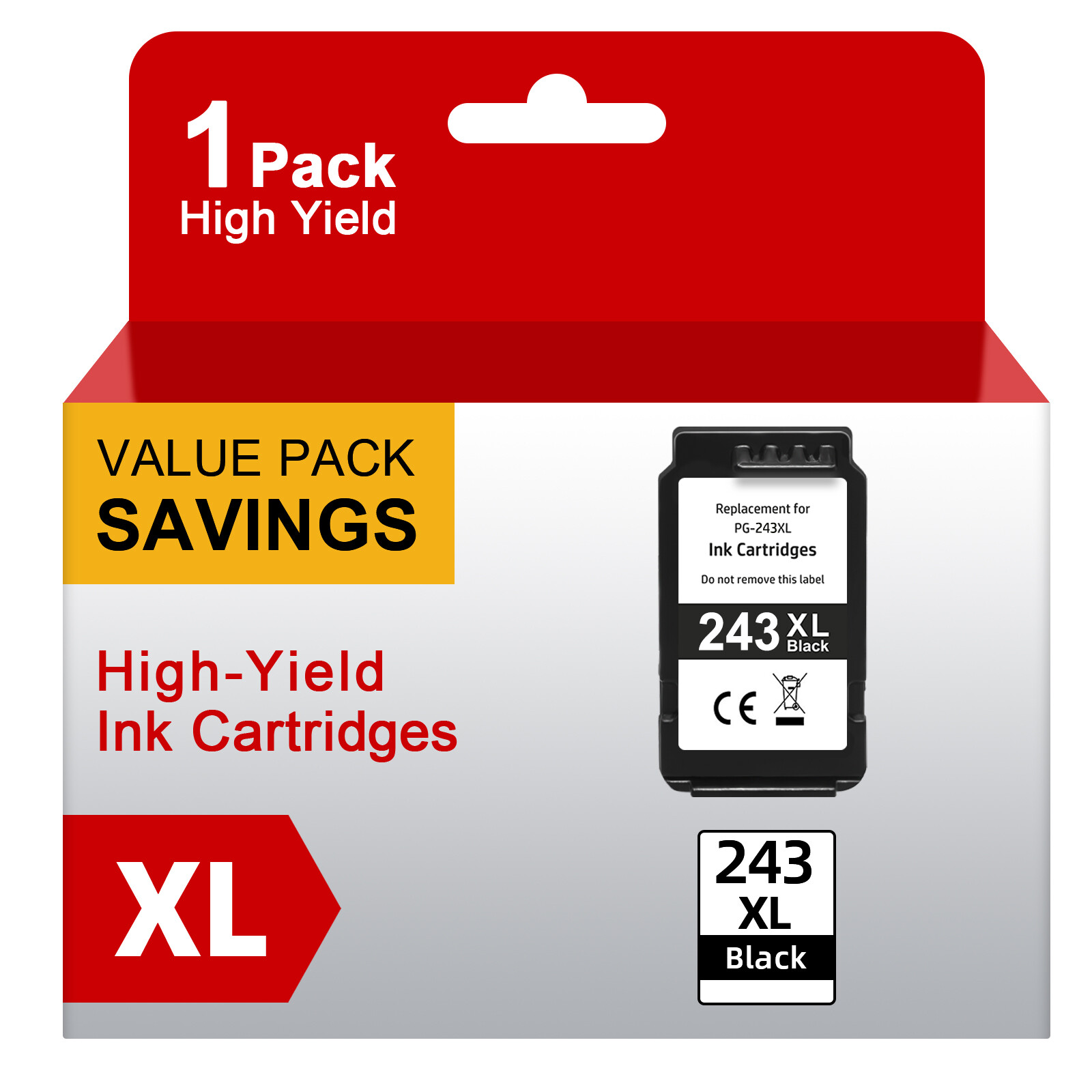 PG-243XL CL-244XL Ink Cartridge for Canon MX490 MX492 MG2420 2520 MG2522 Printer