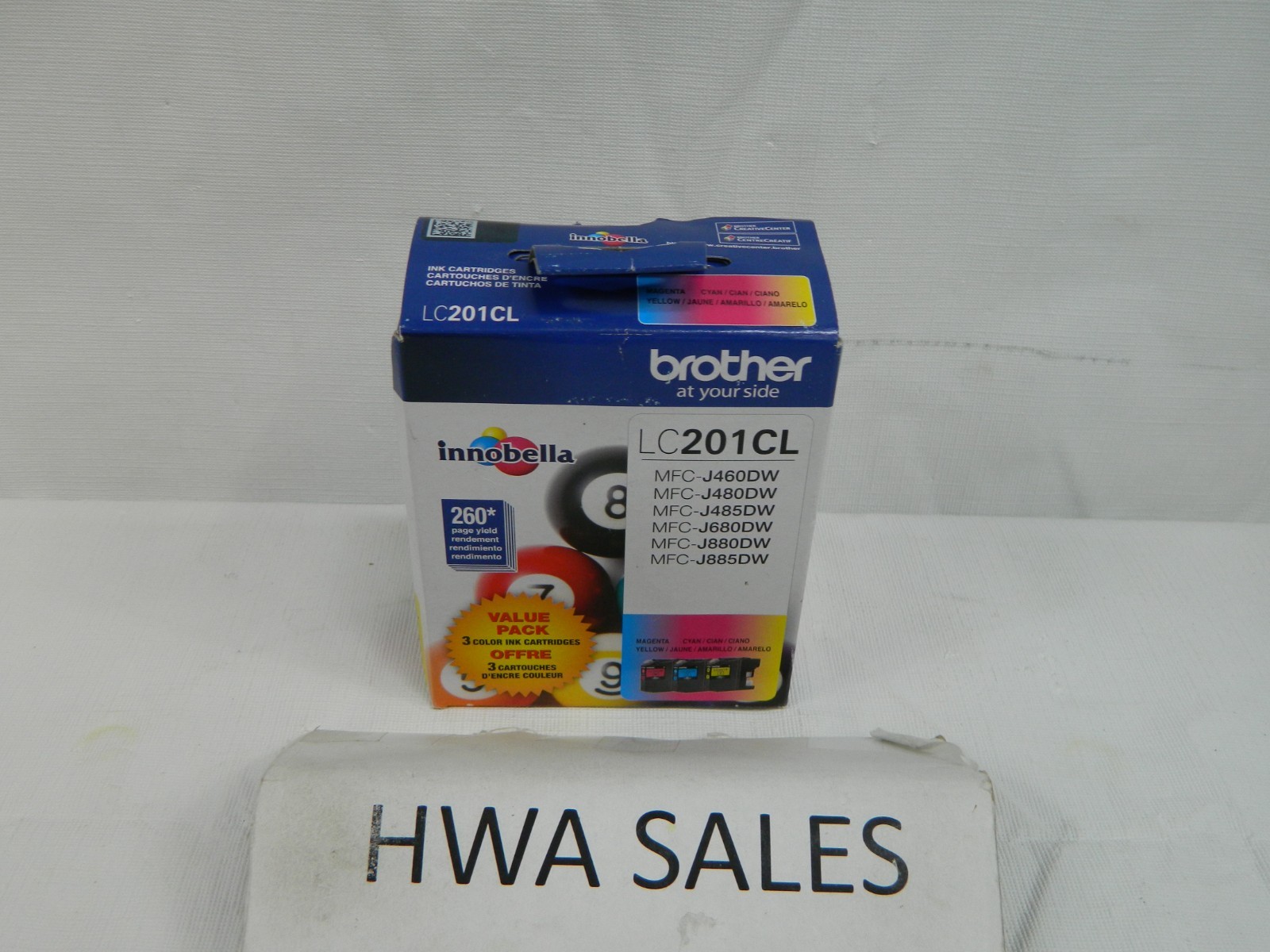 Gen Brother LC201CL XL LC2013PKS Value Pack Ink Cartridge 2021-22 OEM NEW SEALED