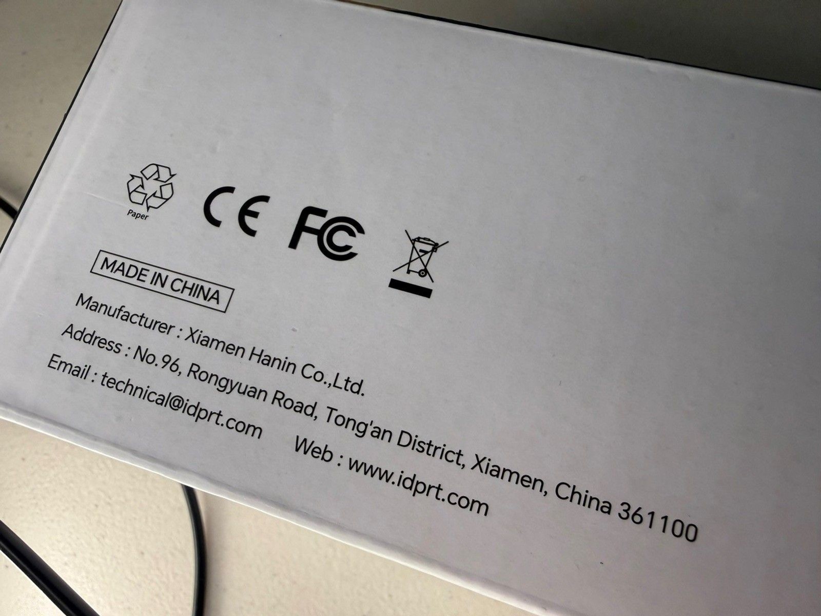 HPRT MT610 Pro Mobile Printer Wireless for Travel, Inkless Bluetooth Compact