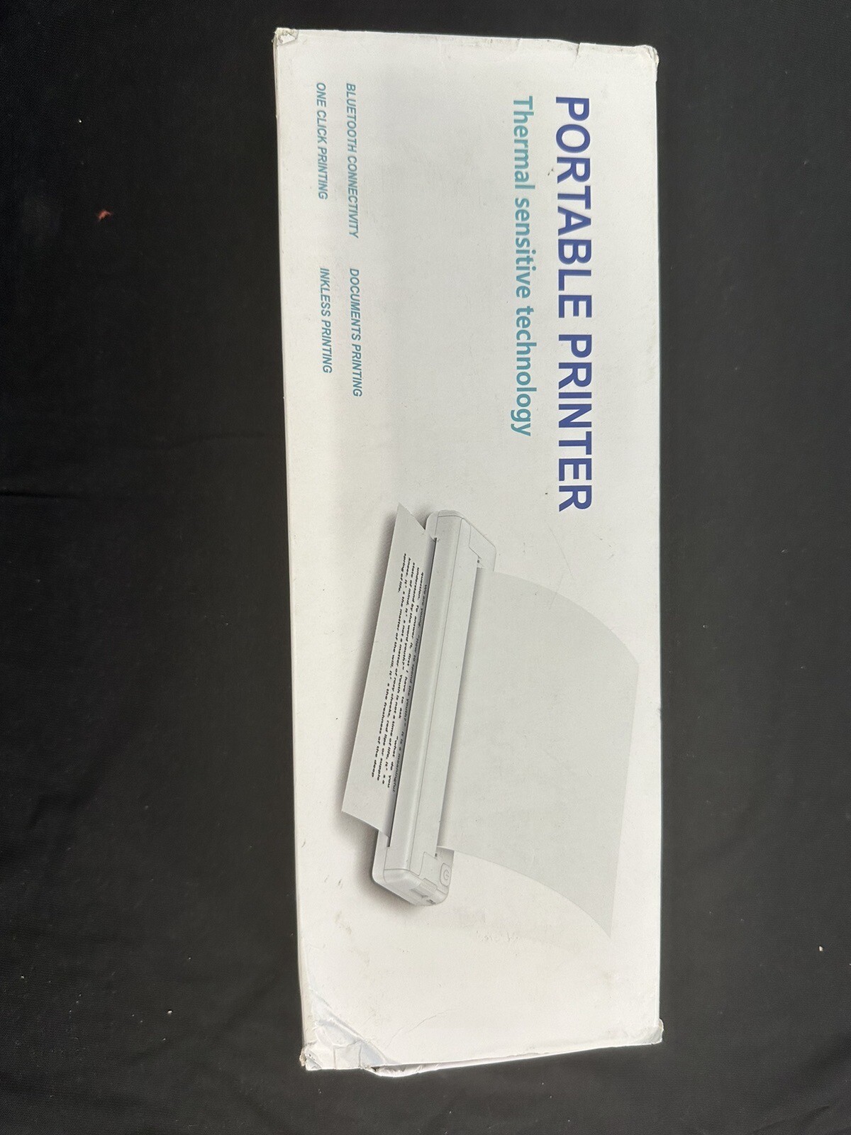 Darkant Portable Thermal Printer Wireless for Travel, Inkless Compact Printer A4