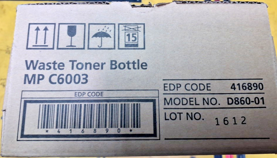 Ricoh Waste Toner Bottle MP C6003