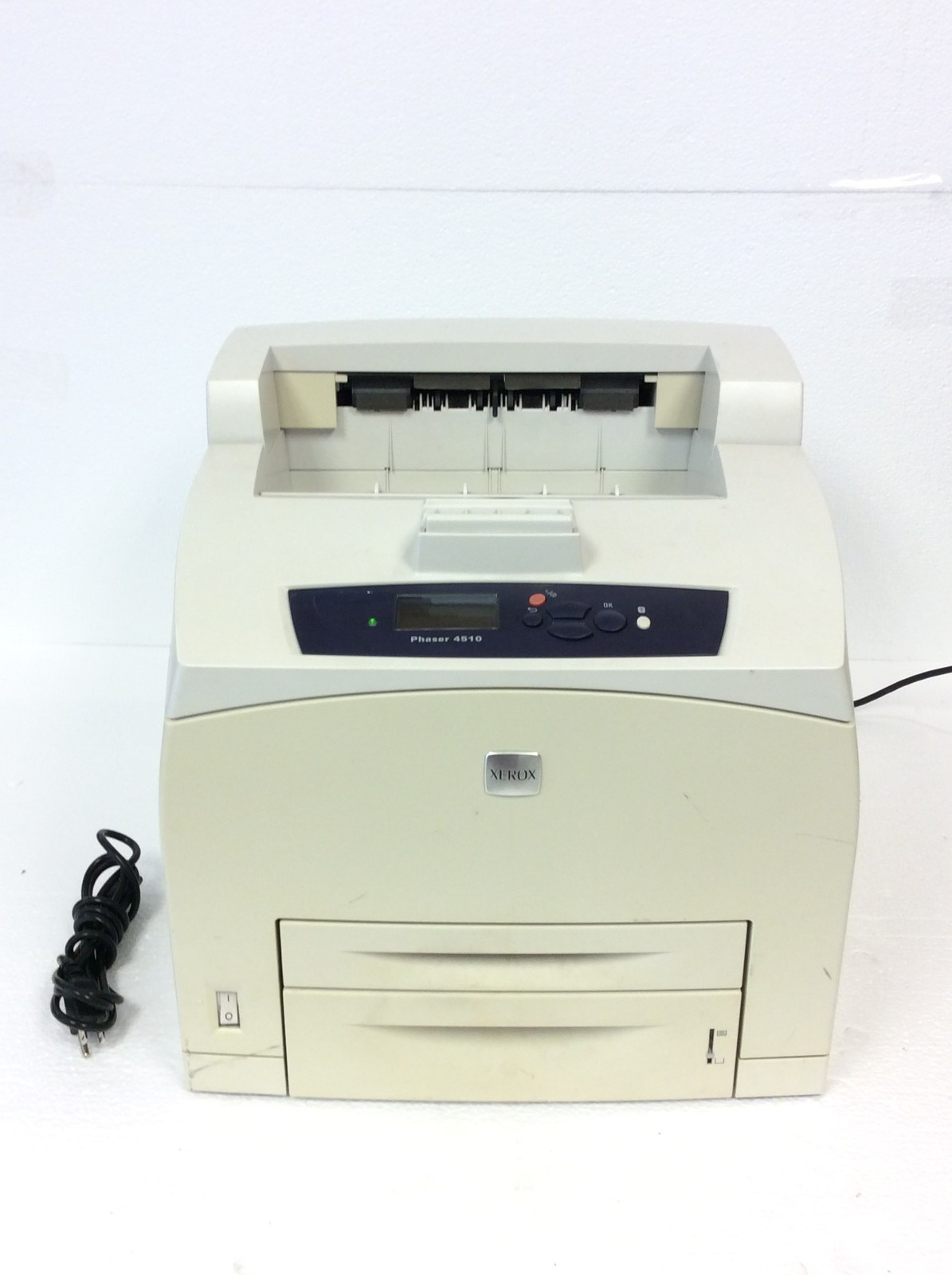 Xerox Phaser 4510N Monochrome Laser Printer Network 128MB w/ Toner, 251K Pages