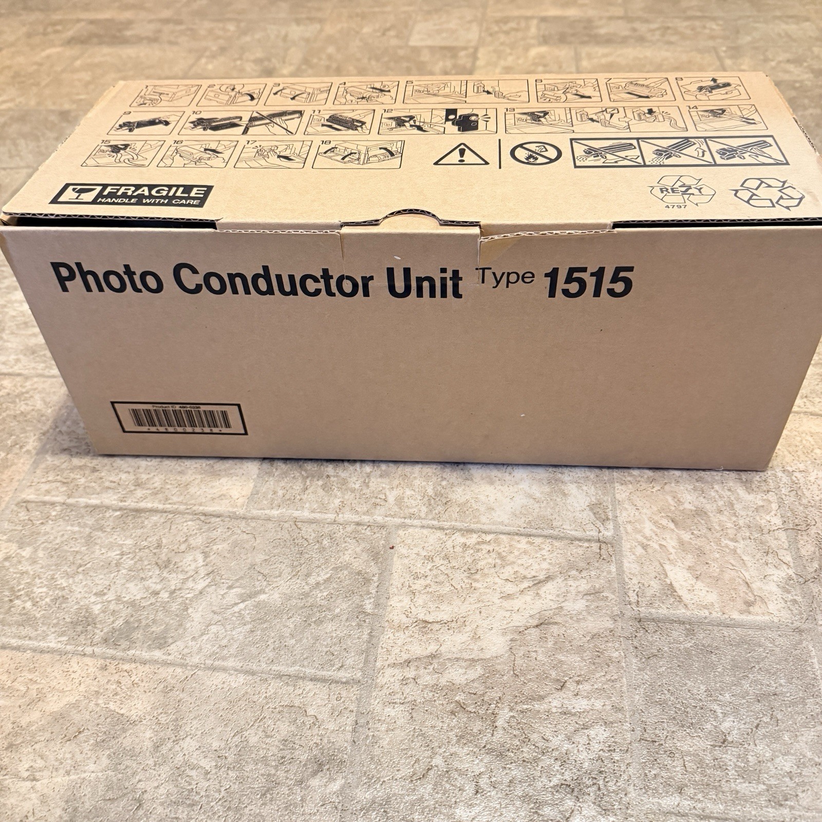 Genuine Ricoh 411844 Black Drum Unit Type 1515 – Aficio 1515/Aficio MP 161/201F