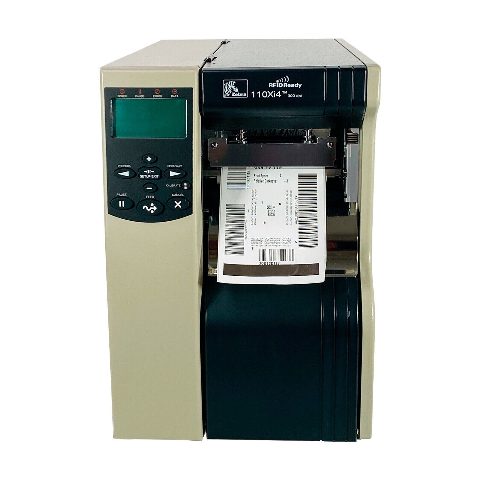 Zebra 110Xi4 Thermal Transfer Label Printer USB Ethernet Serial Parallel 300 dpi