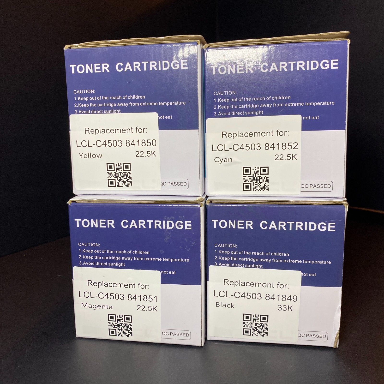 Compatible Toner Cartridge for Ricoh 841849 841852 841851 841850 MP C4503 MP C45