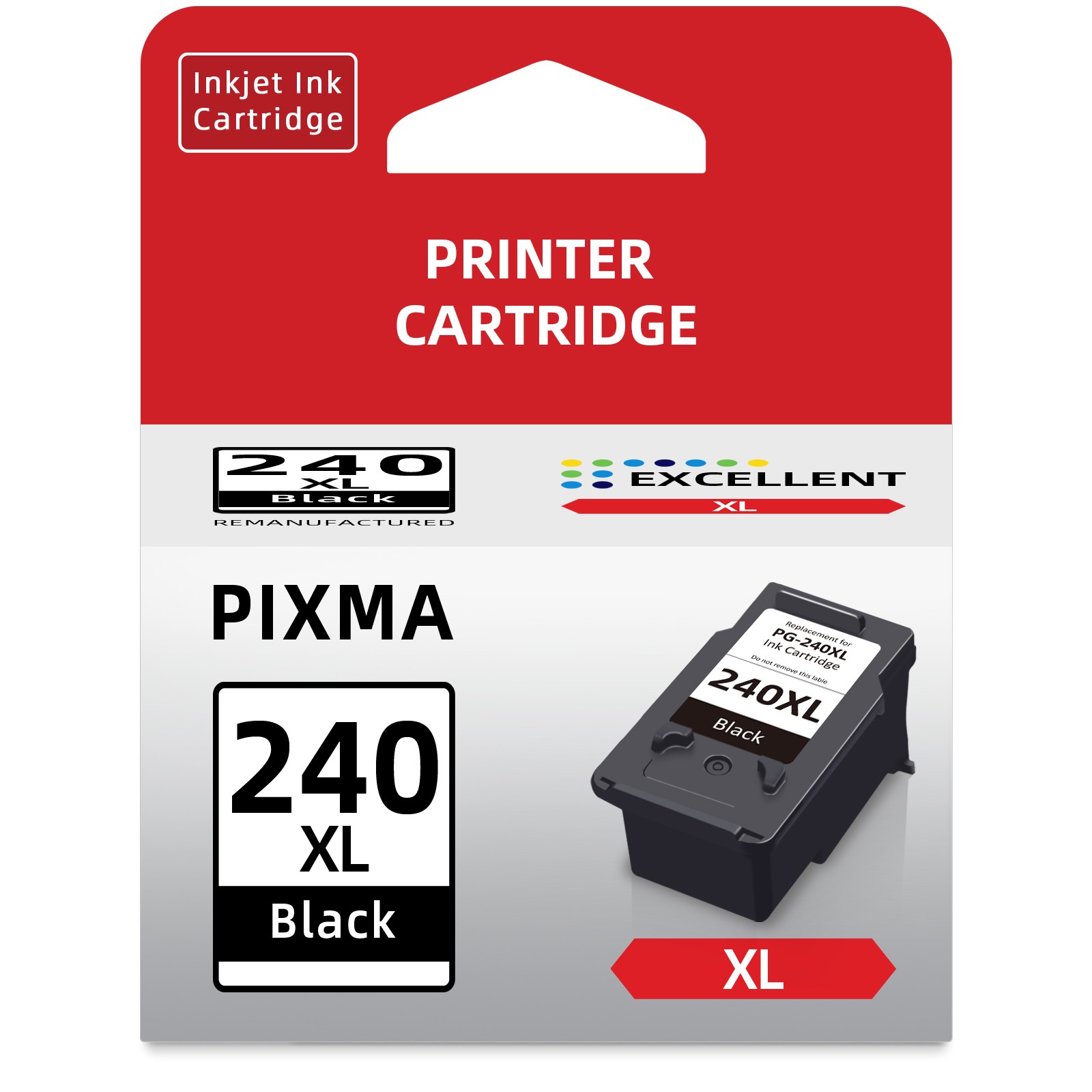 PG-240XL CL-241XL Black Color Ink Cartridge for Canon PIXMA MG3620 MX532 Printer