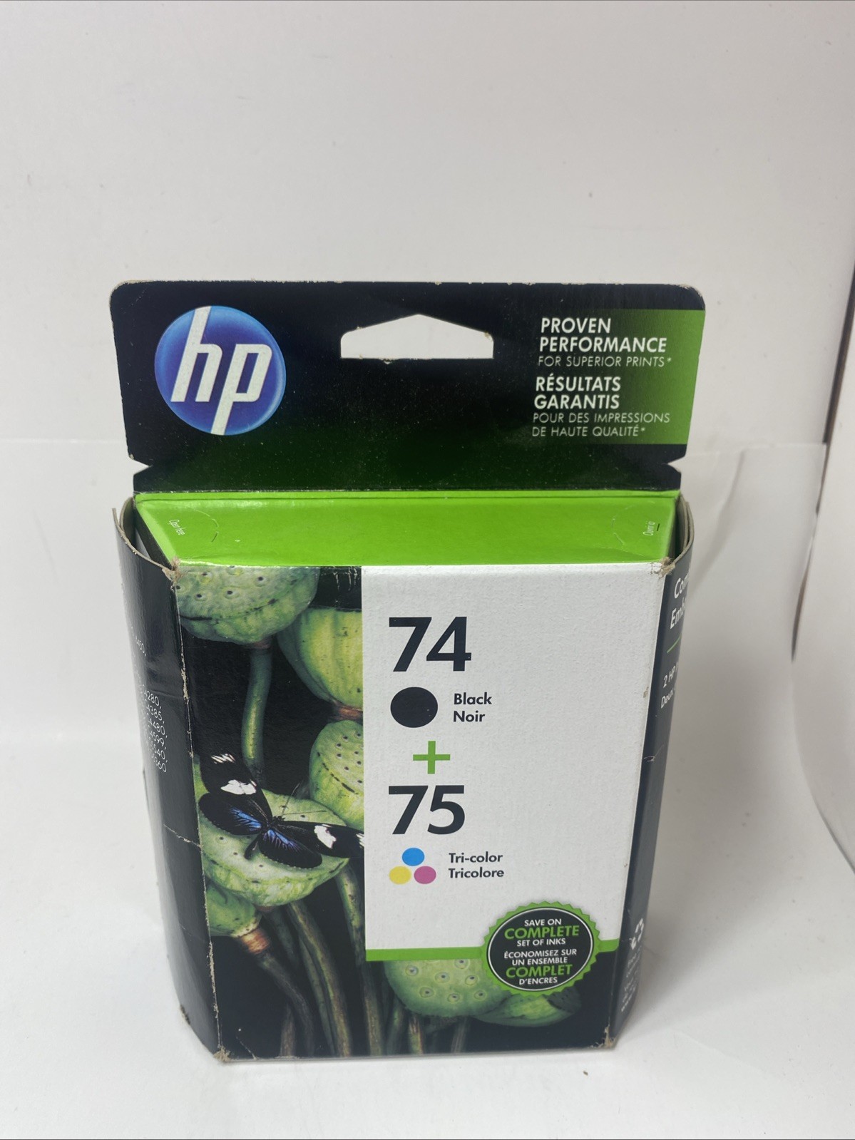 HP 74/75 (CC659FN) Black/Tri-Color Ink Cartridge Sealed 2016