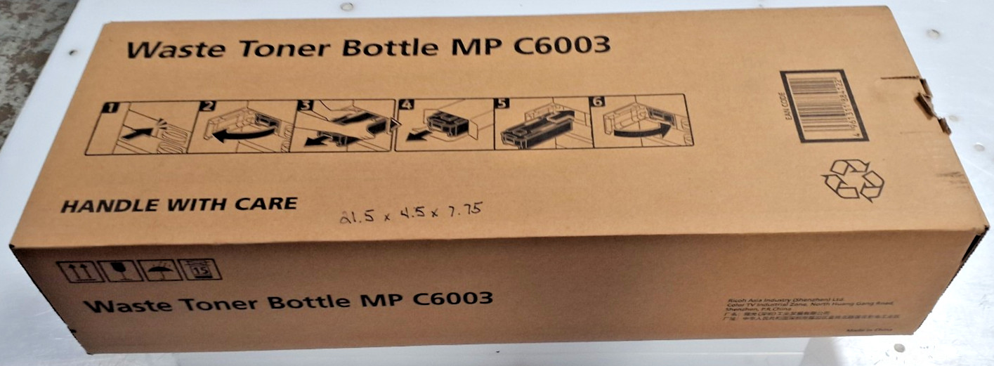 Ricoh Waste Toner Bottle MP C6003
