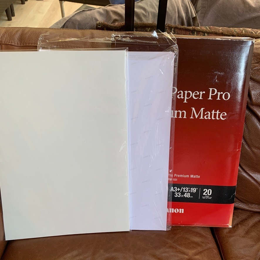 48 Sheets! Canon Photo Paper – PRO PREMIUM MATTE A3 210 g/m 13″x19″ New