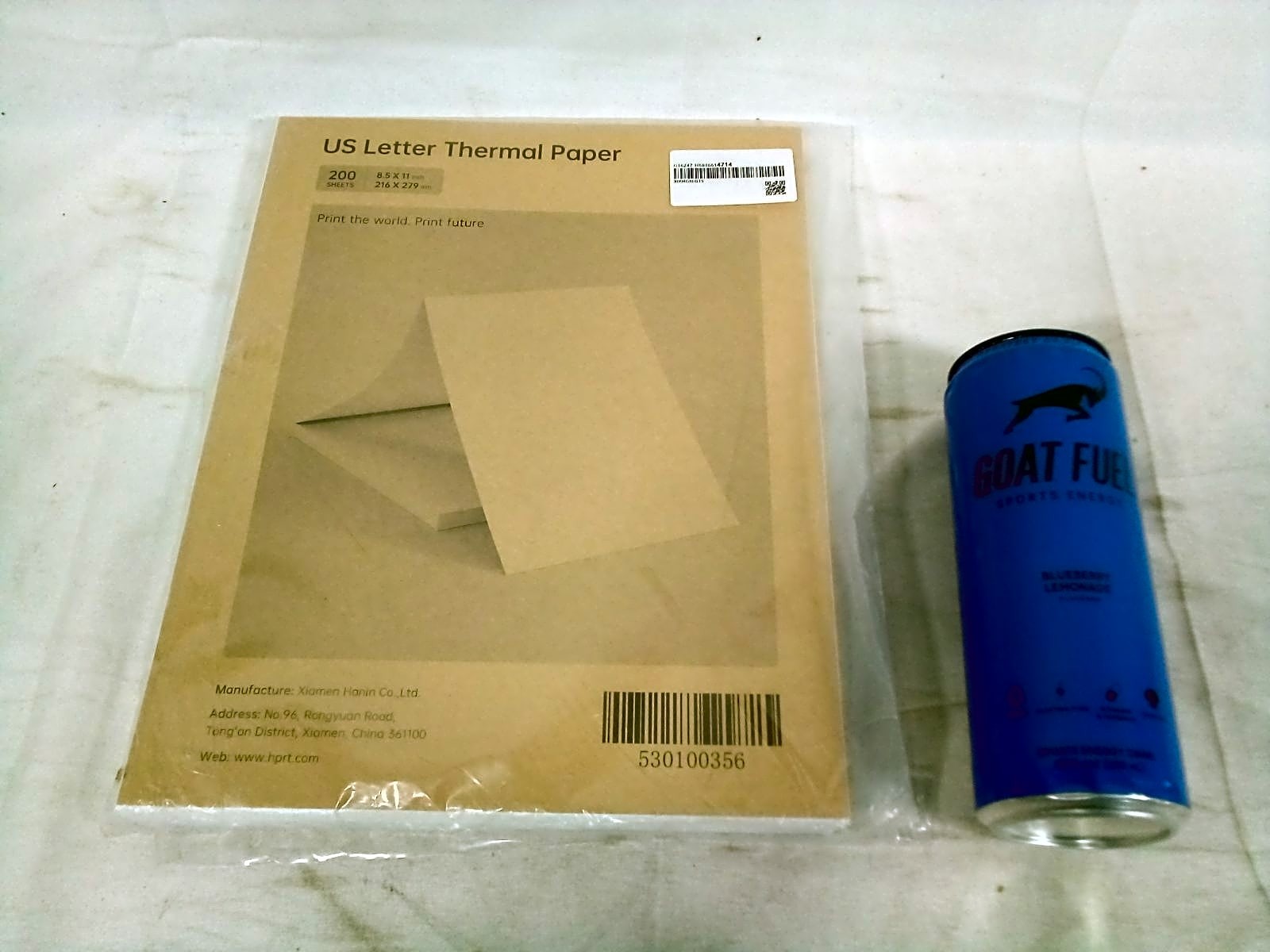 Lot of 7 Packs US Letter Thermal Printer Paper 8.5 x 11 in 200 Sheets