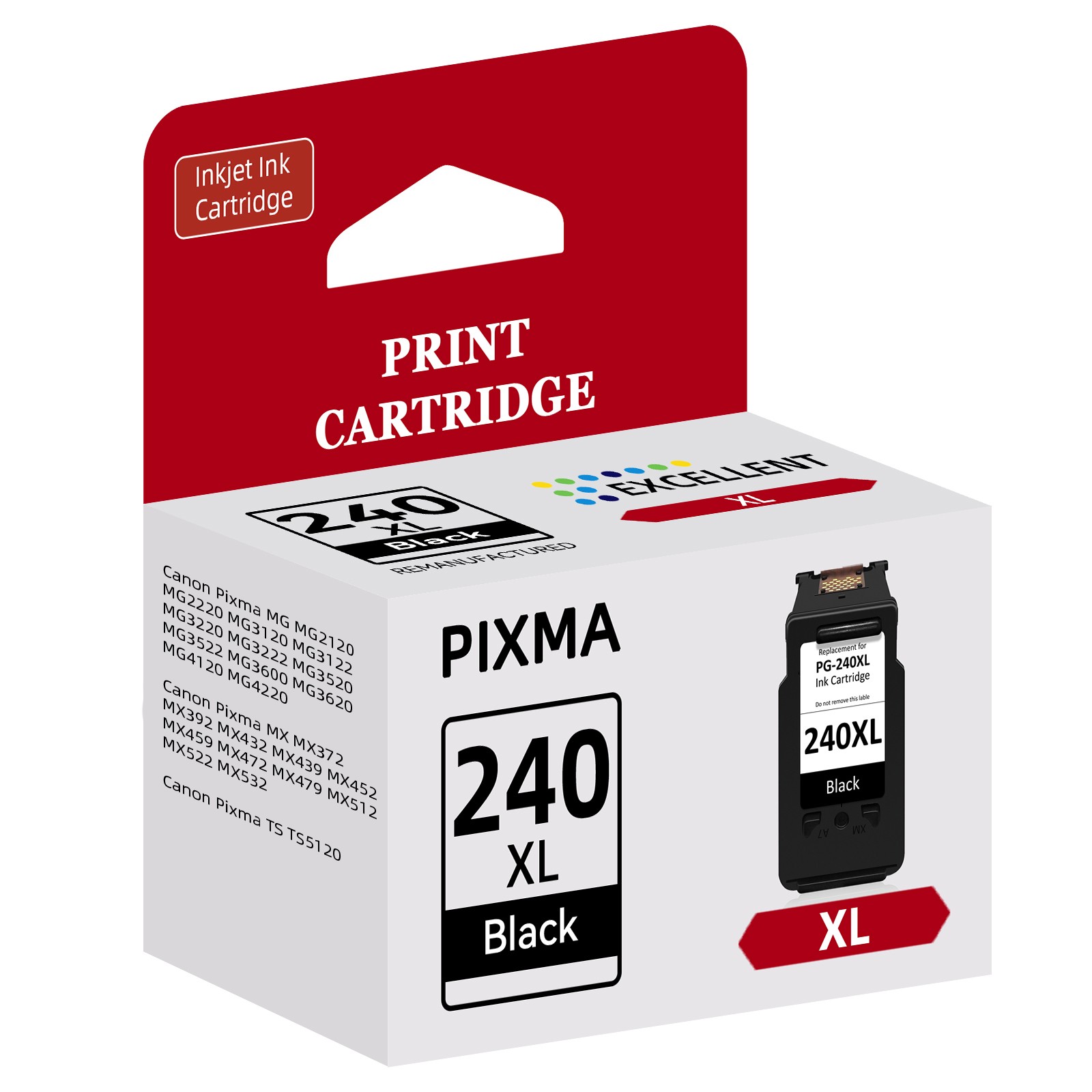 PG-240 XL CL-241 XL Ink Cartridges for Canon PIXMA MG3220 MG3600 MX472 MX452 Lot