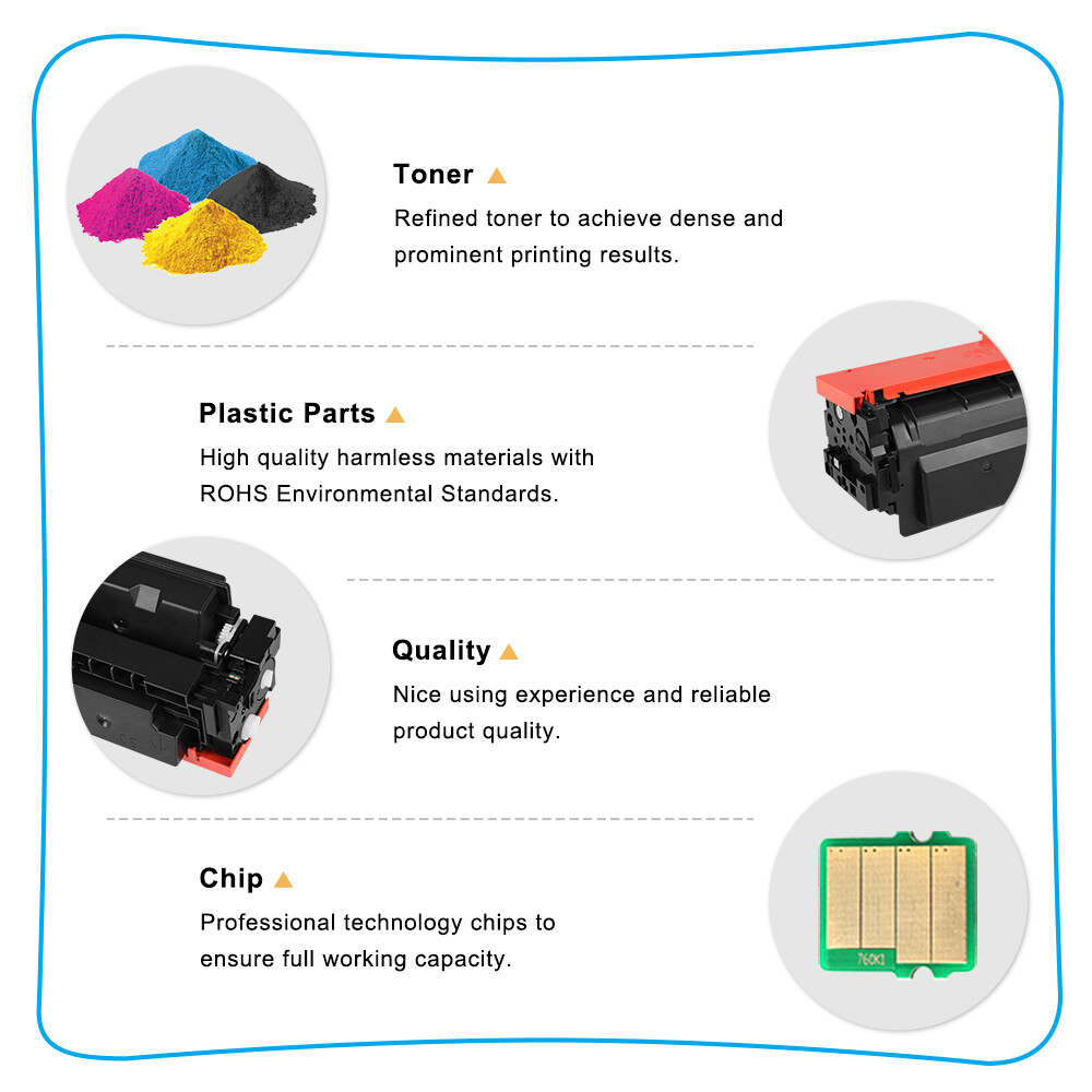 Compatible For Canon 055H Toner ImageCLASS MF743cdw MF741cdw CRG-055H W/Chip LOT