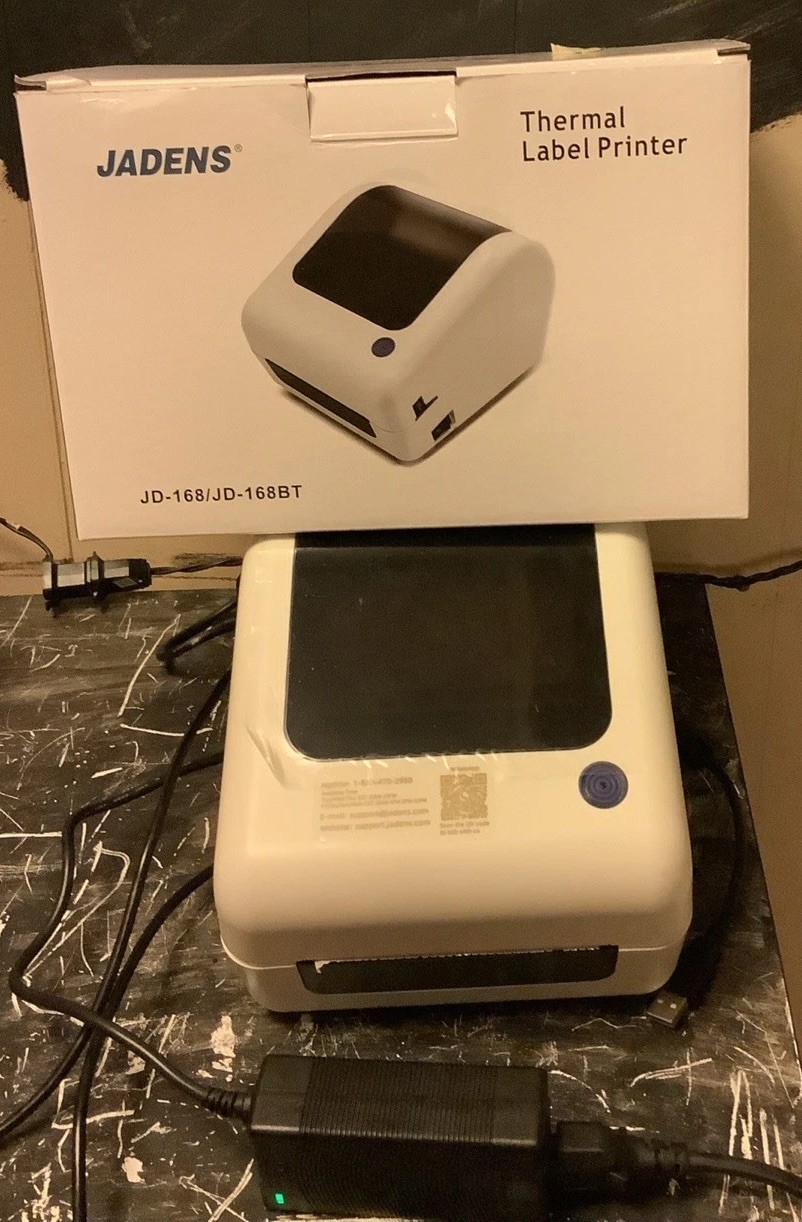 Jadens Thermal Label Printer JD-168/JD-168BT