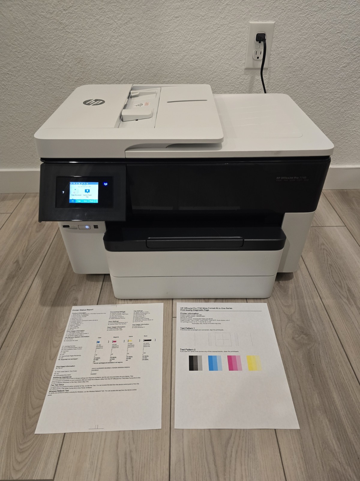 HP OfficeJet Pro 7740 Wide Format All-in-One Printer G5J38A
