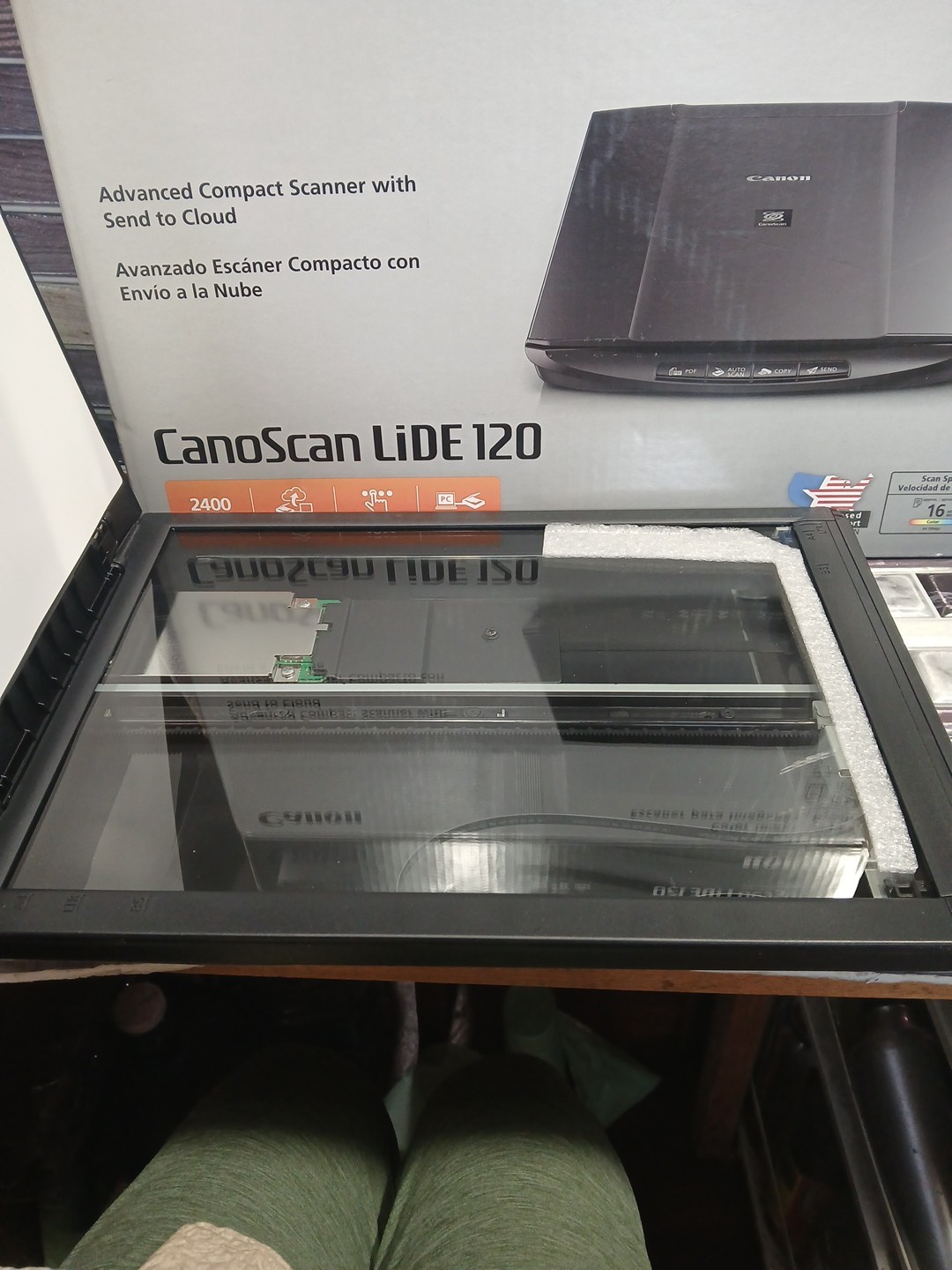 Canon CanoScan LiDE210 Flatbed Scanner Tested Working