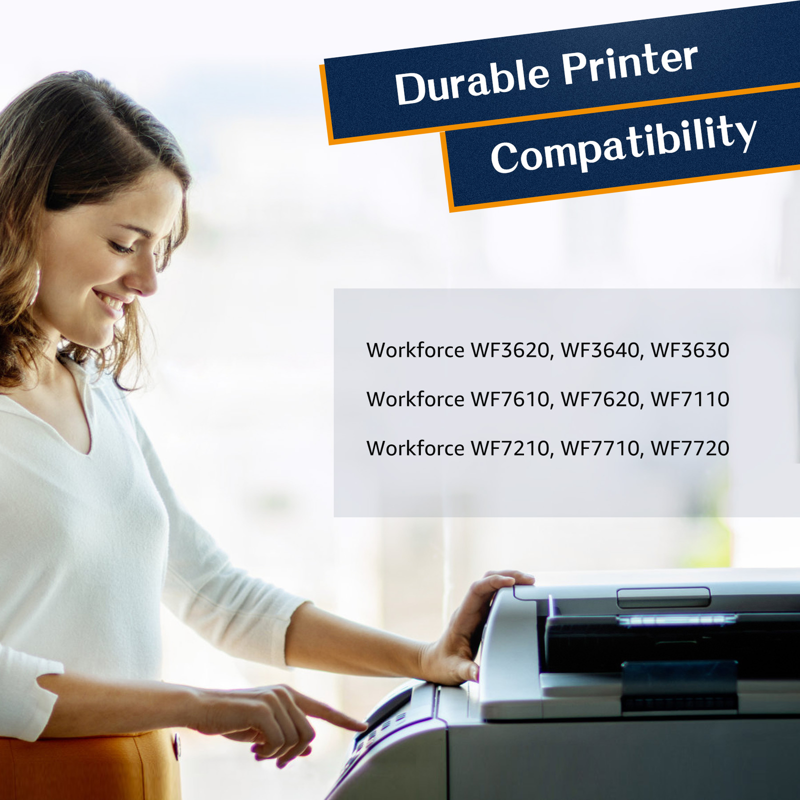 Printer Ink Cartridge For Epson 252XL Fits WorkForce WF-3620 3640 7710 7720