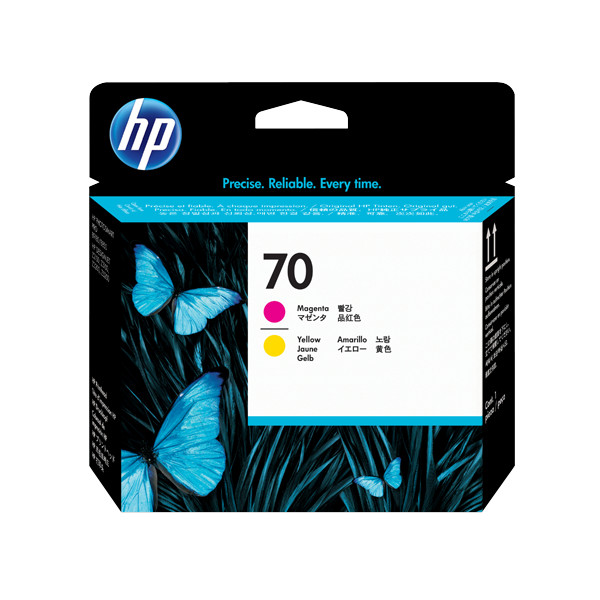 Genuine HP #70 Magenta Yellow Printhead C9406A Designjet Z2100 Z5200 Z5400