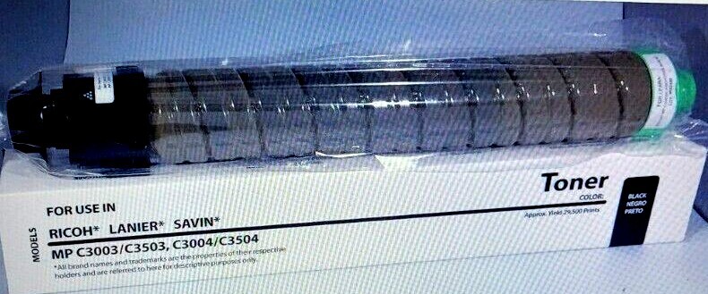 Set of 4 NEW Toner Cartridge Generic For Ricoh-Savin MPC3003 3503 3004 3504 CMYk
