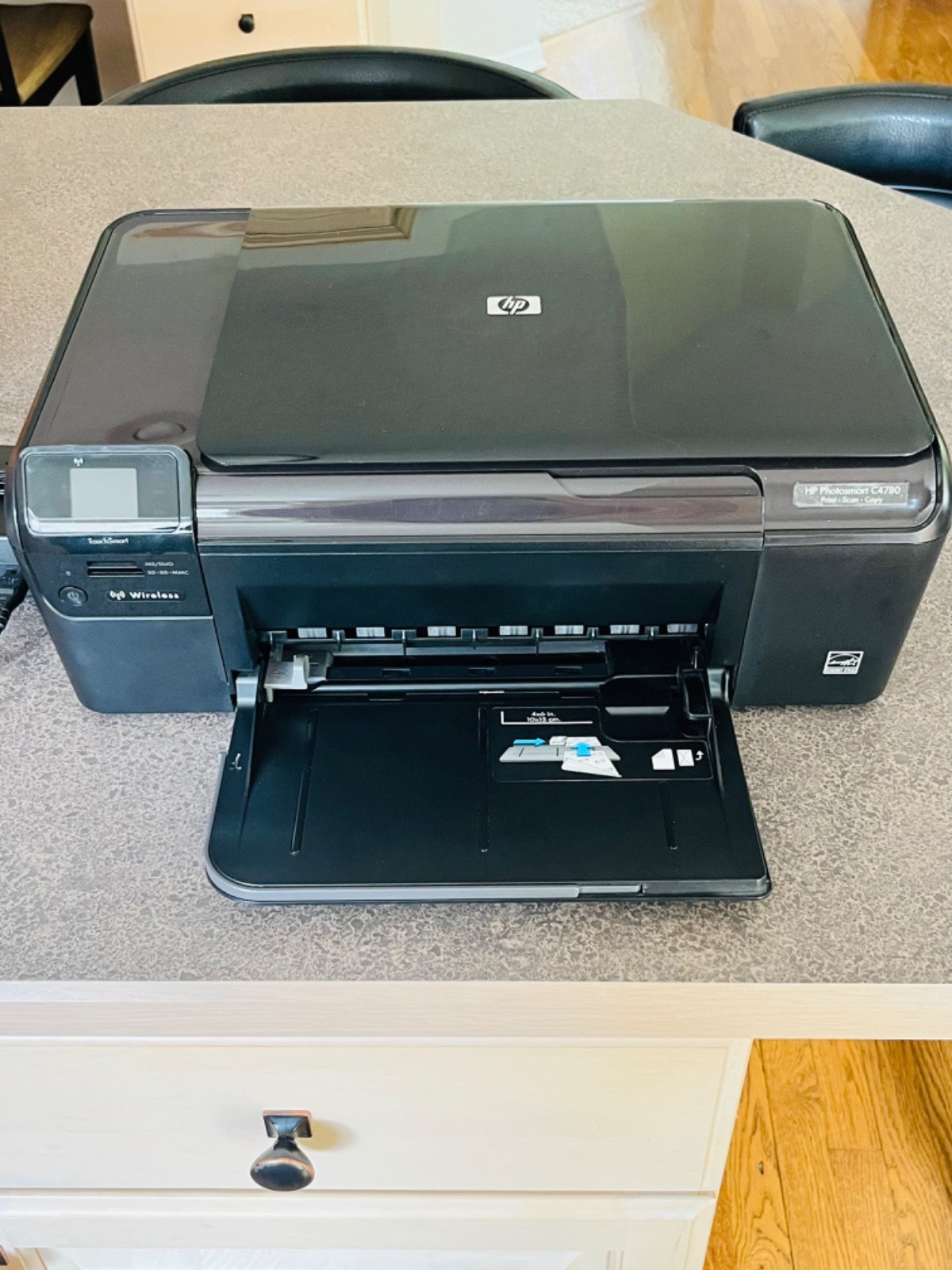 ✨HP Photosmart C4780 All-In-One Inkjet Printer (Ink Low)