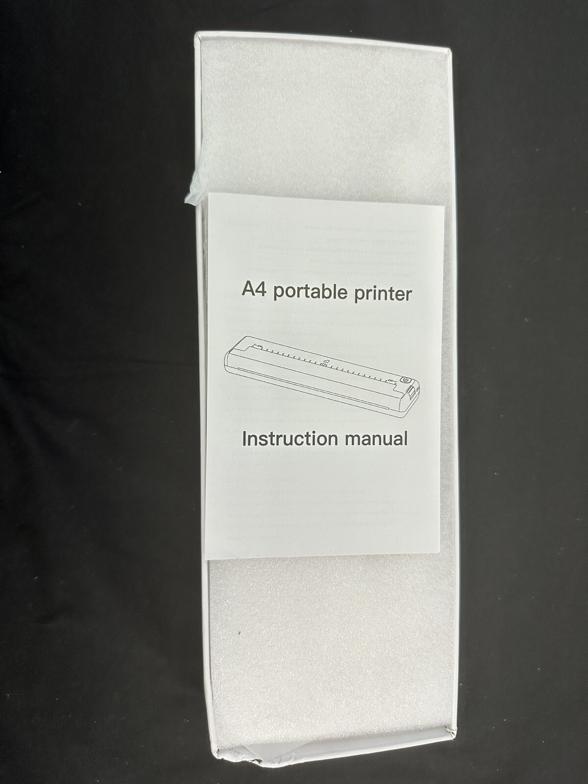 Darkant Portable Thermal Printer Wireless for Travel, Inkless Compact Printer A4