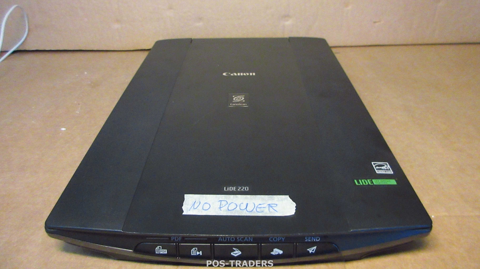 Canon LiDE 220 USB Color Photo Scanner A4 Letter 4800dpi 48-BIT CIS – NO POWER