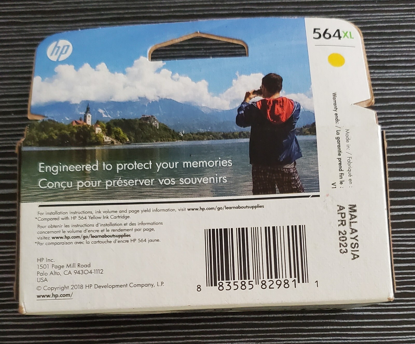 HP 564 XL Yellow Exp 04/2023 Genuine