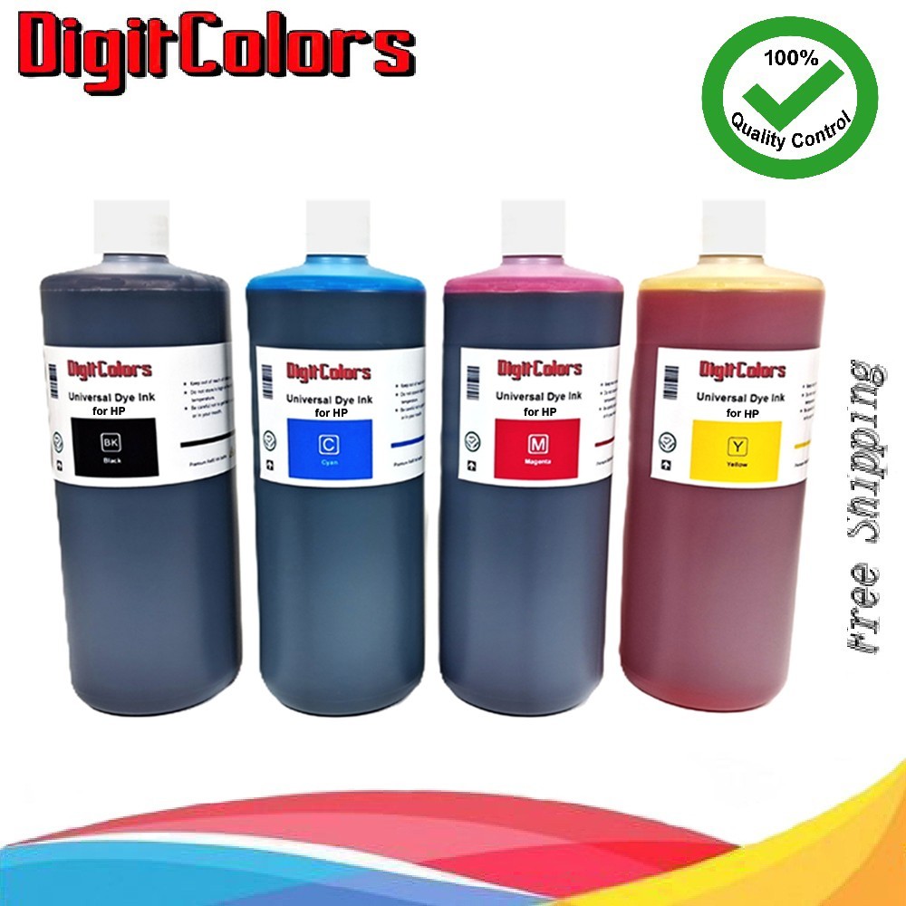 4X1000ml Ink Cartridge Refill Kit bottle for all HP Universal Premium Bulk Ink