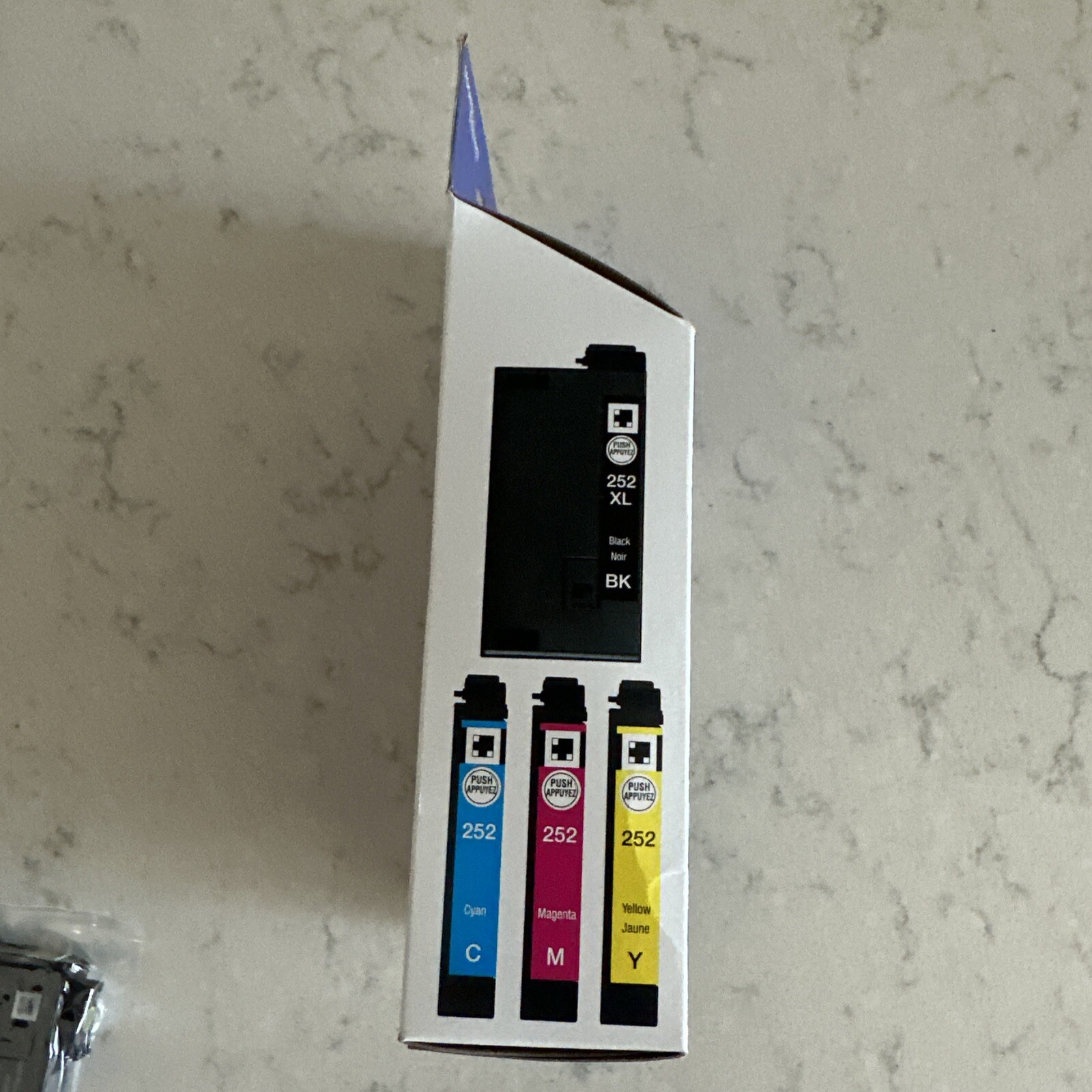 Epson 252XL (2 – Black) & 252 Color Ink (2 – Magenta, 2 – Yellow & 1- Cyan) OEM