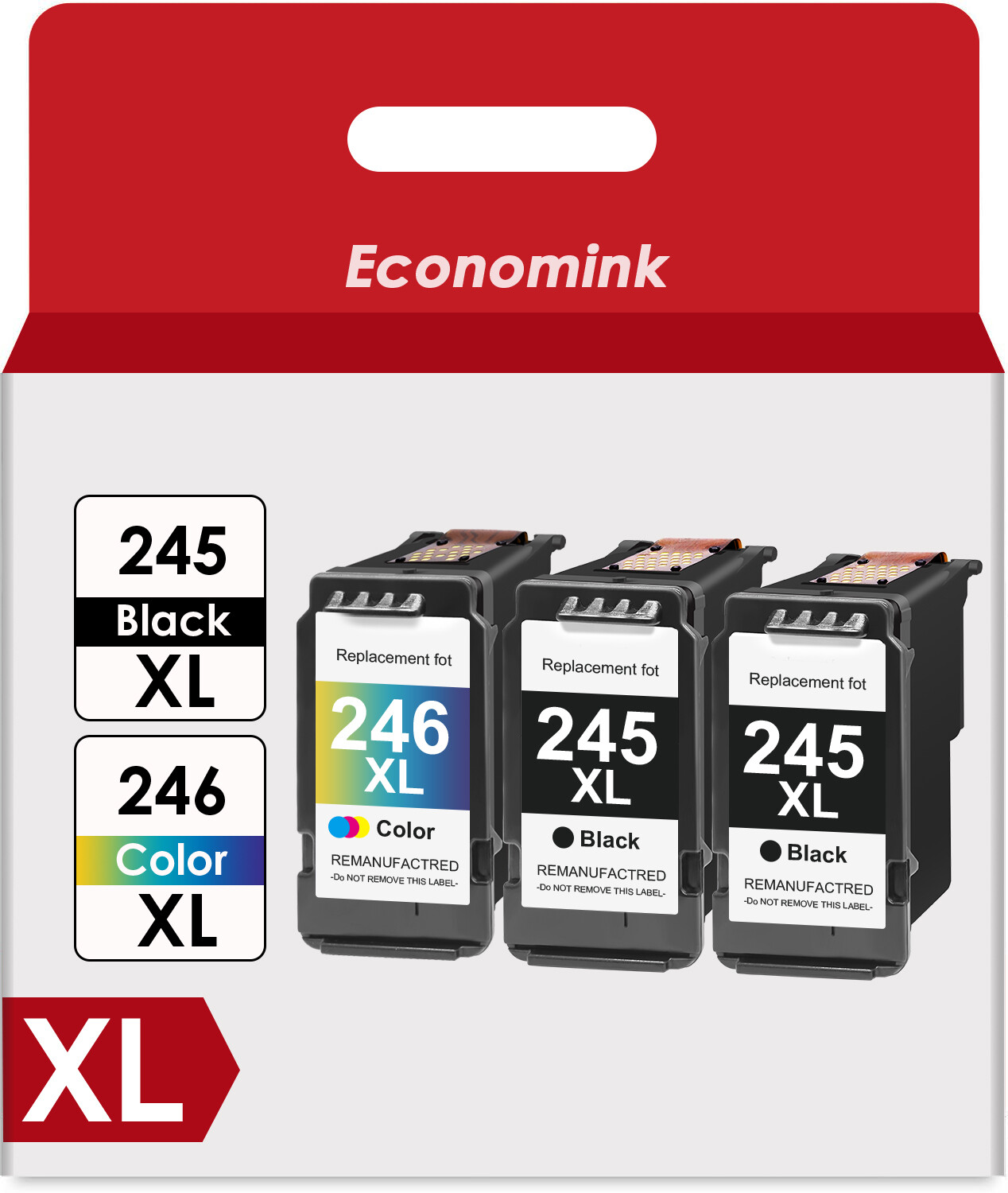 PG-245XL CL-246XL Ink Printer Cartridge for Canon PIXMA MG2522 2520 MX492 MG2920