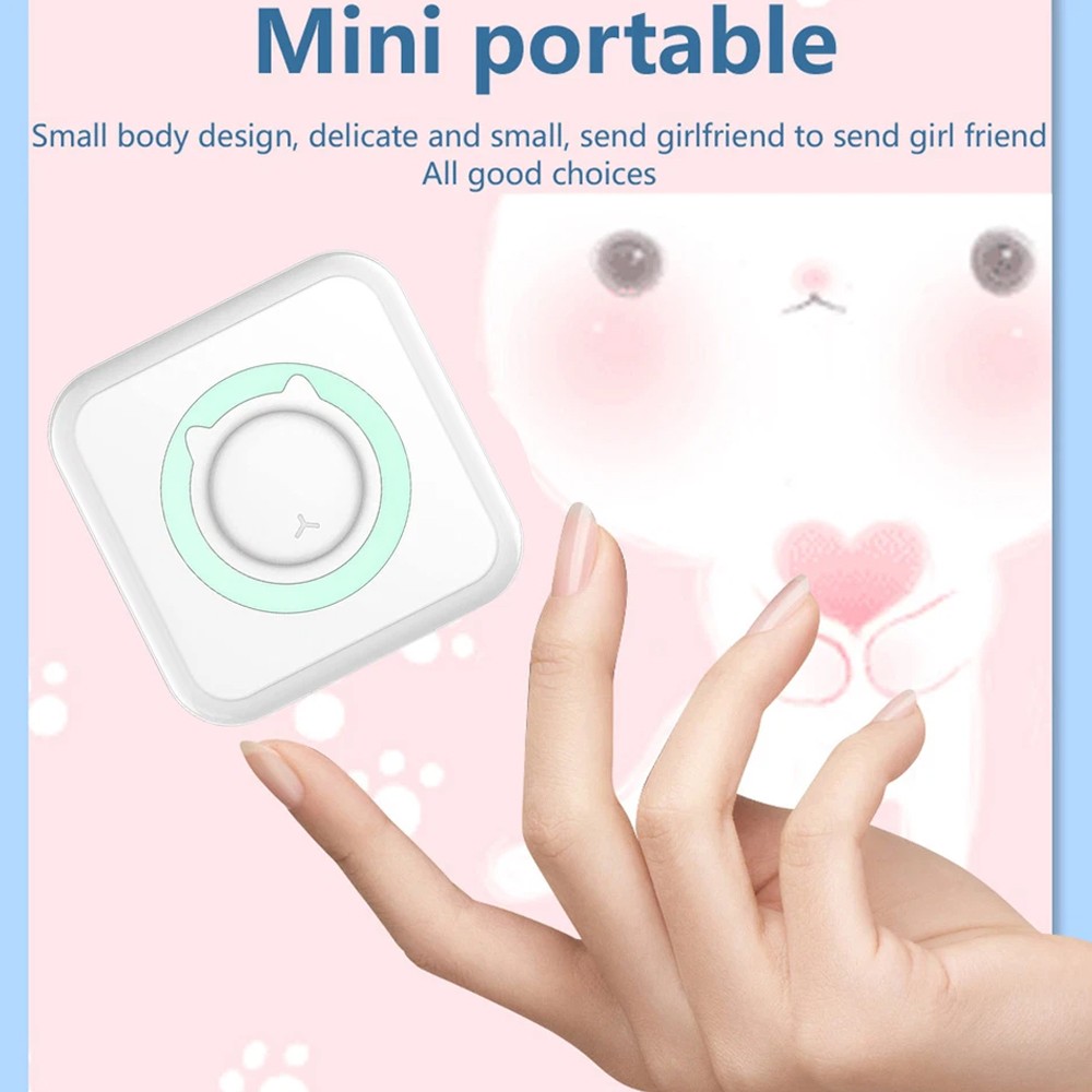 Mini Sticker Printer Thermal Print Pods Mini Printer Print-Gift