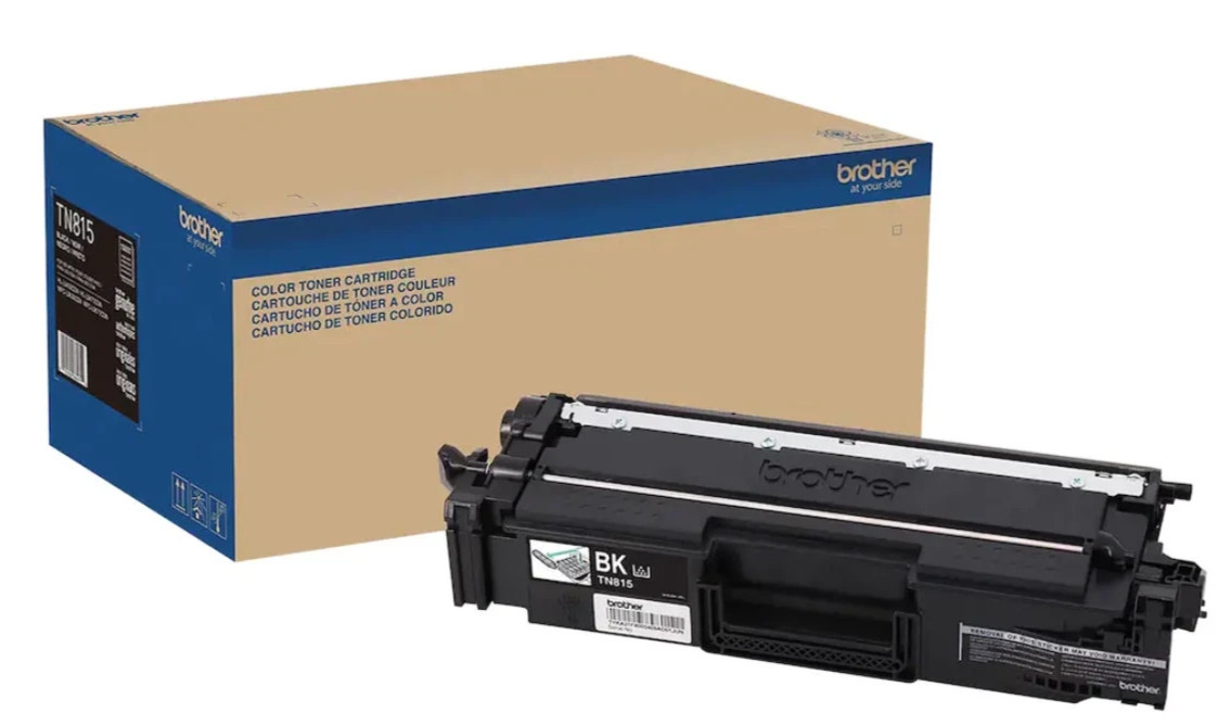 Brother TN815BK Black Super High Yield Laser Toner Cartridge