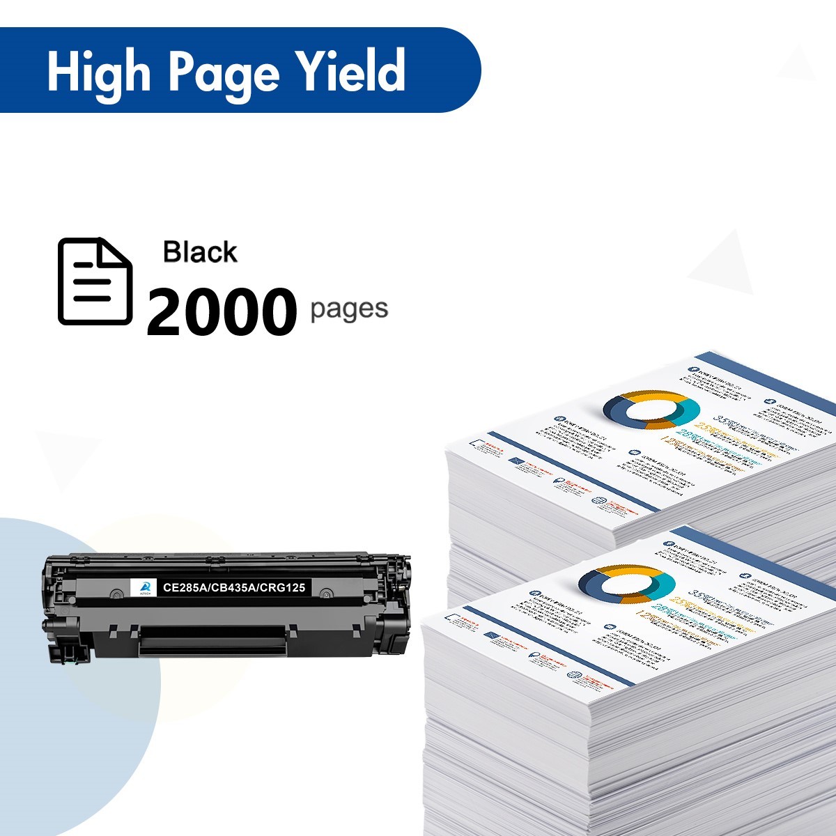 Compatible For HP 85A Toner Cartridge – Black (CE285A)
