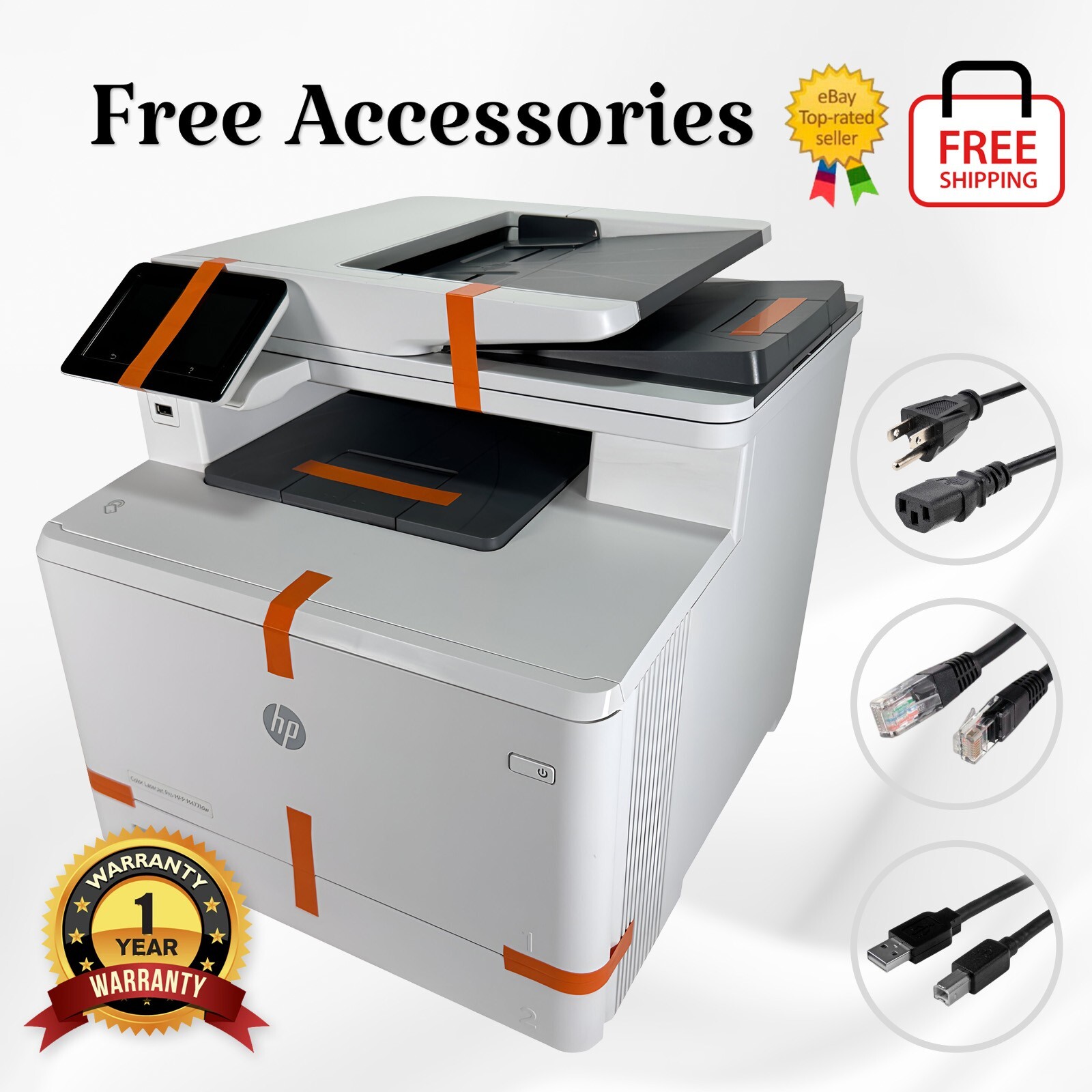 HP Color LaserJet Pro MFP M477fdw All-in-One Wireless Printer🔥Expertly Serviced