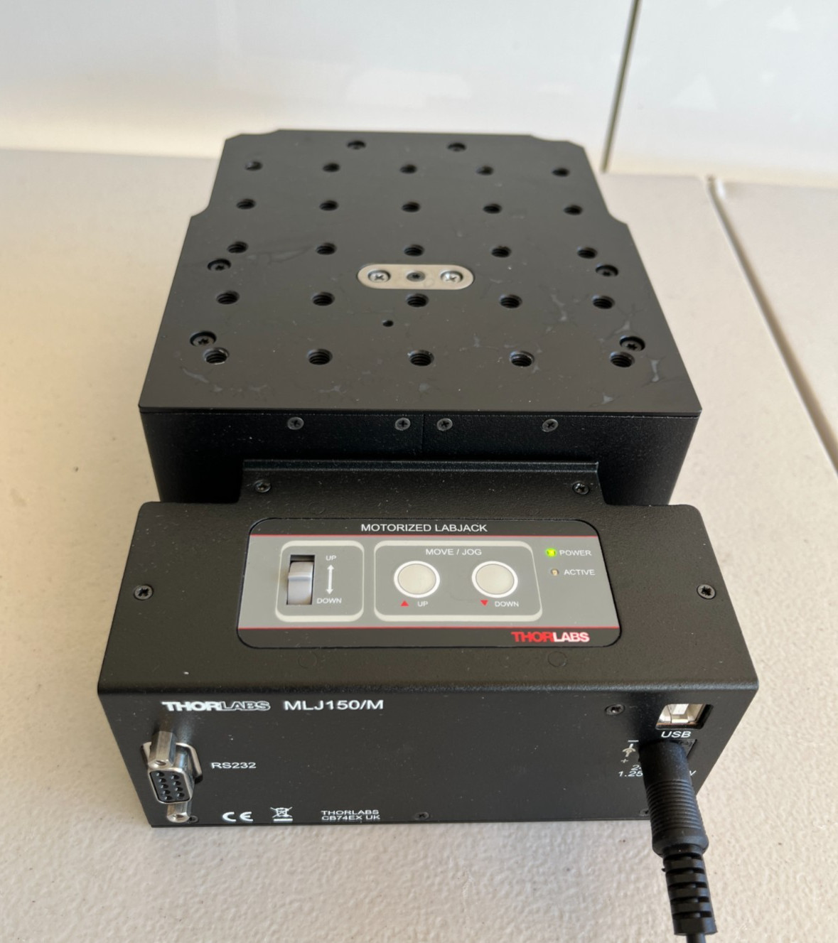 Thorlabs MLJ150/M – Motorized High-Load Vertical Translation Stage, 50 mm Travel