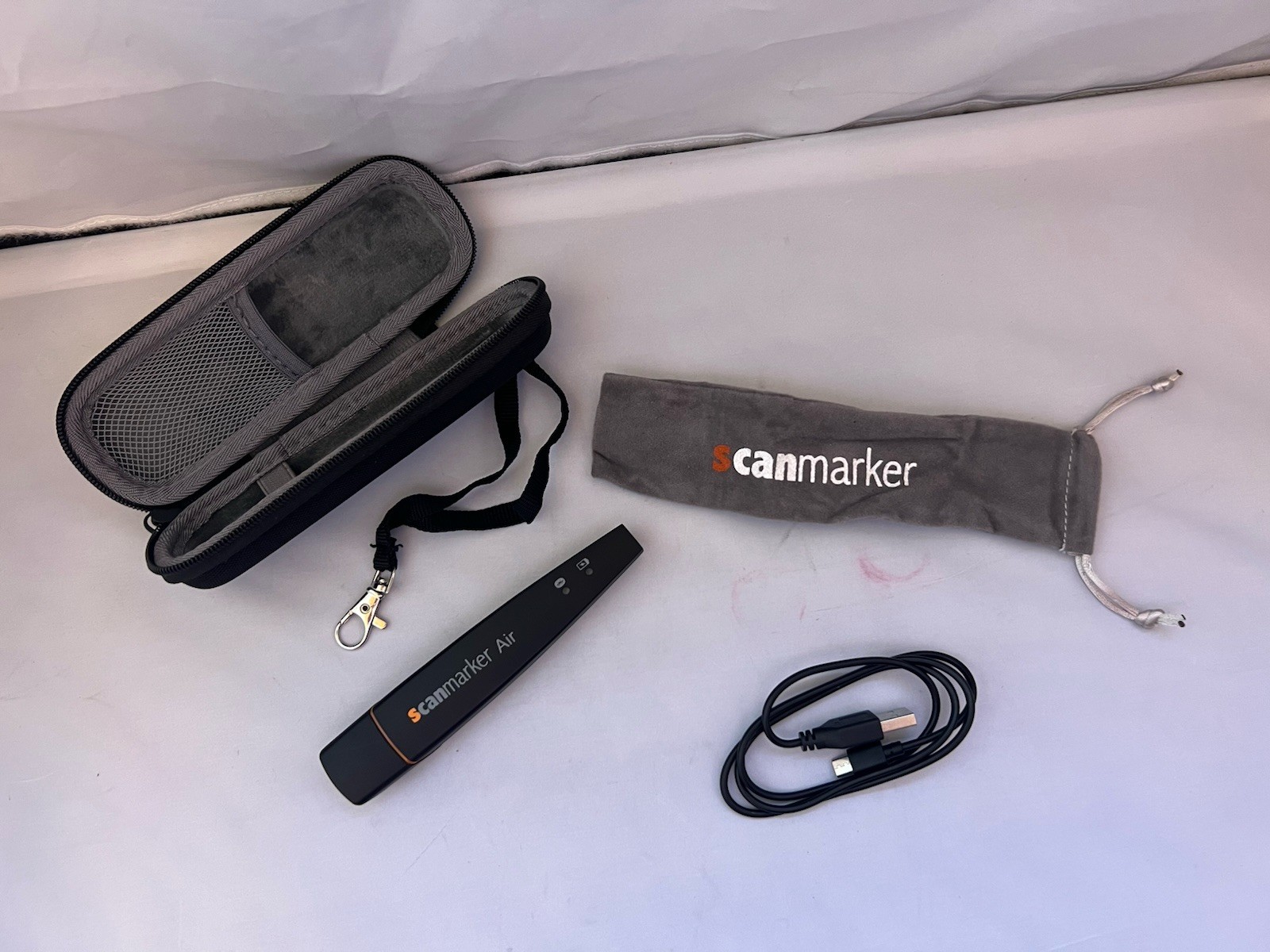Scannarker Air Pen Portable Scanner with USB Cable And Case, Missing Pen Tip