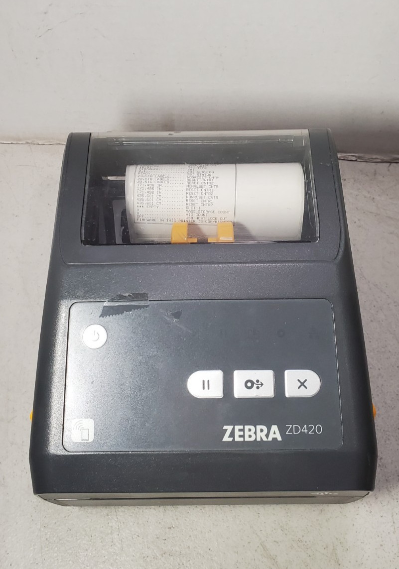 Zebra ZD420 Direct & Thermal Transfer Barcode Printer USB BT WiFi 300 dpi #69