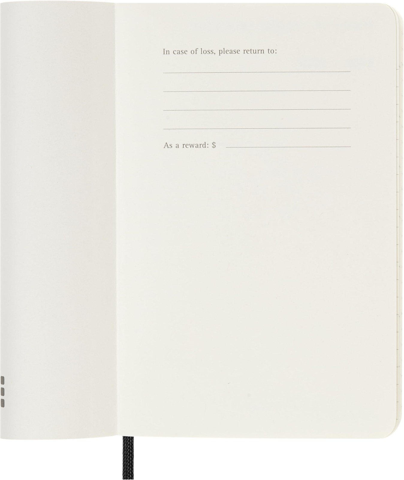 Weekly Planner Moleskine Classic 18 Month 2026-2027 Pocket 3.5 x5.5 Black Soft