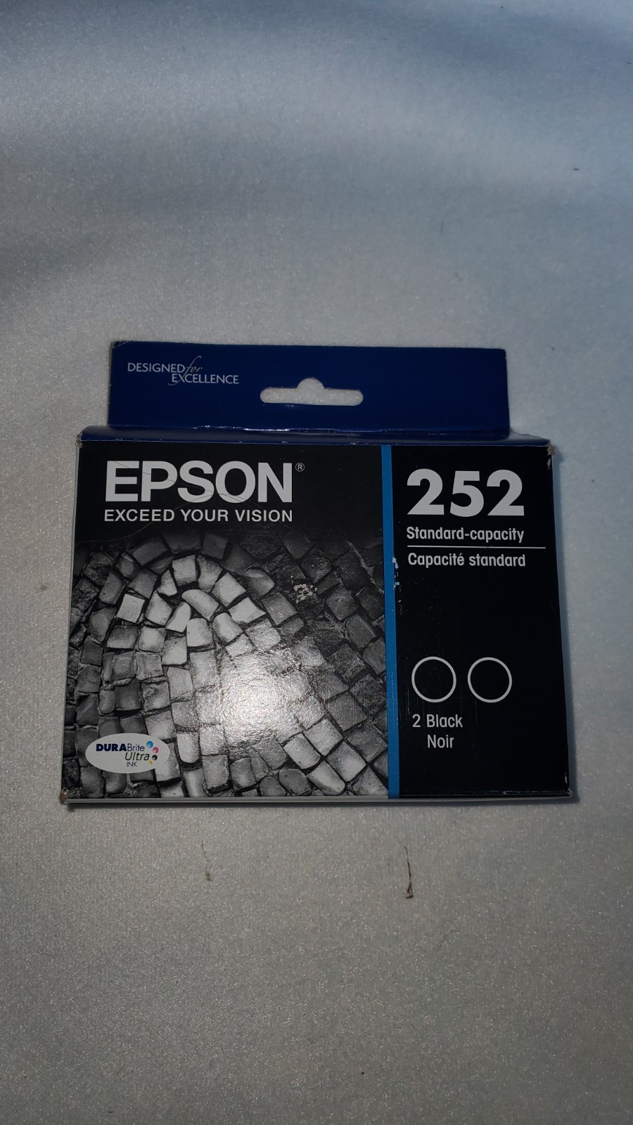 Epson 252xl/252 T252XL-BCS Black Two Pack Ink Cartridges