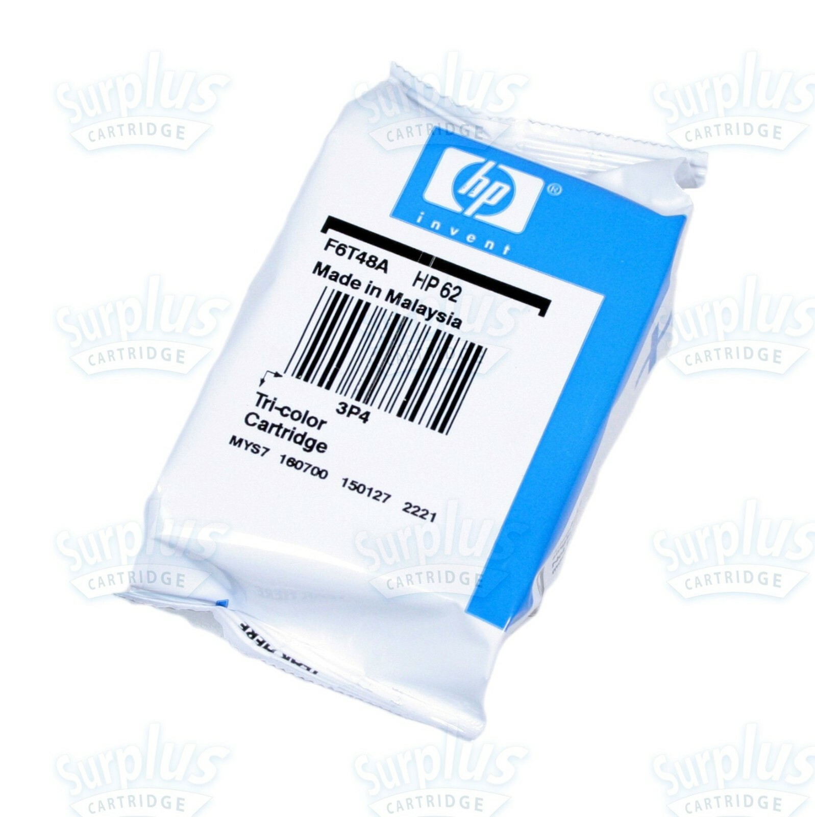 Genuine HP 62 Color Ink ENVY 5542 5545 5660 5663 7640 7645