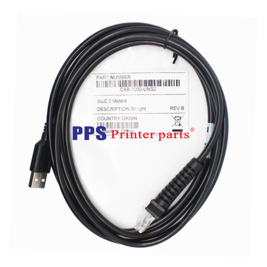 5PC 6FT 2M USB Cable For PSC Datalogic QS6500 7000 1100i 3200VS Barcode Scanner